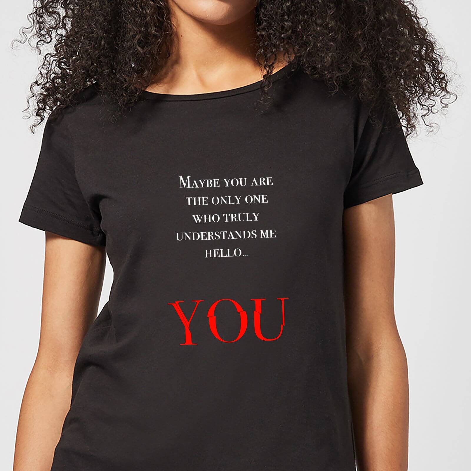 Hello You Women's T-Shirt - Black - S - Black