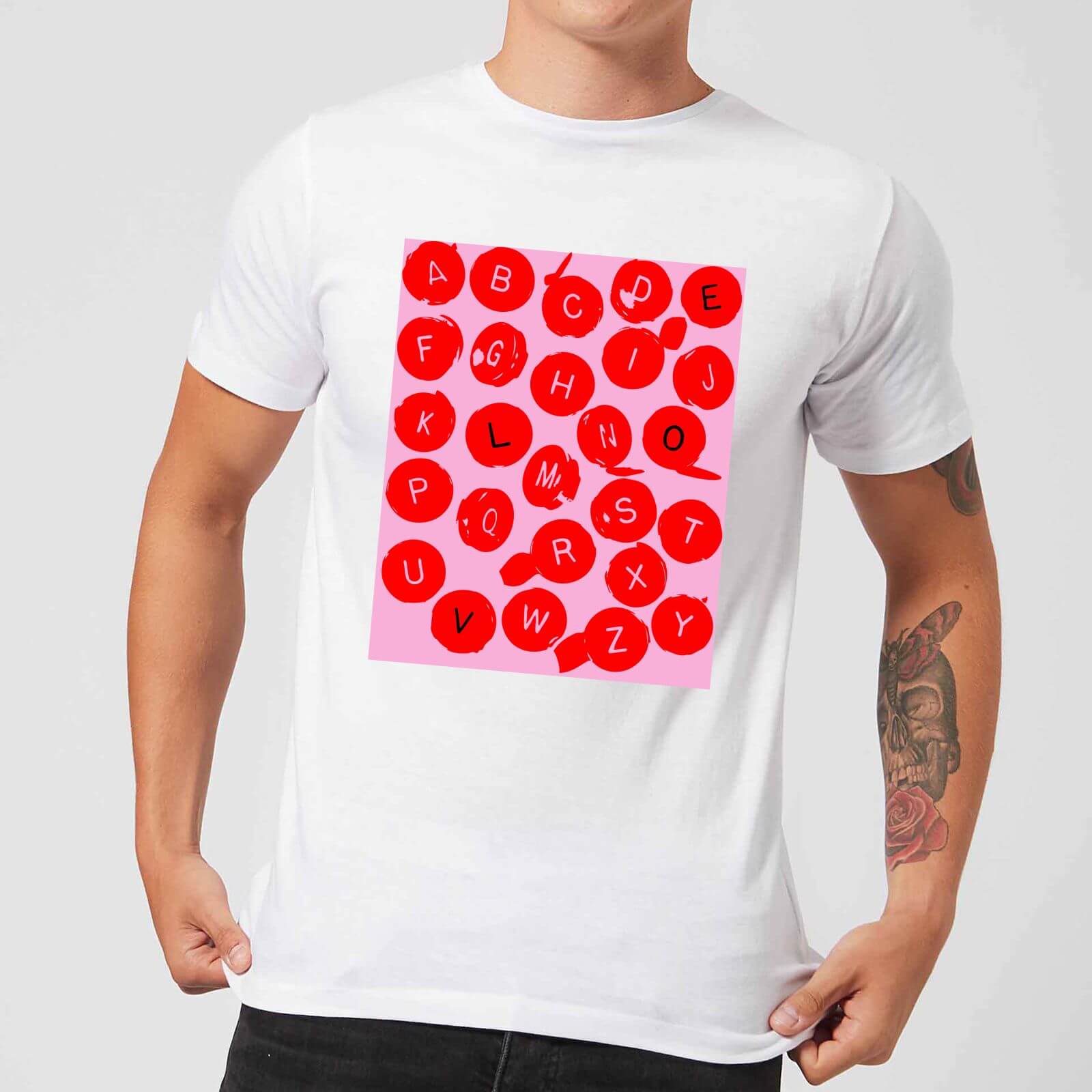 Love Letters Men's T-Shirt - White - 5XL - White
