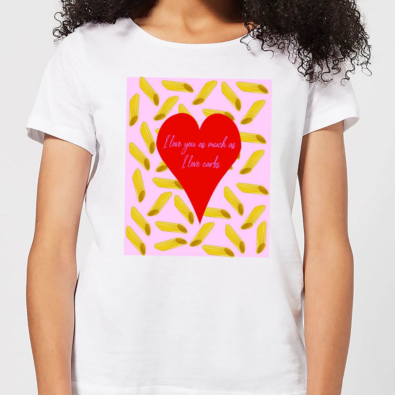 I Love You But Not As Much As ... Women's T-Shirt - White - S - White