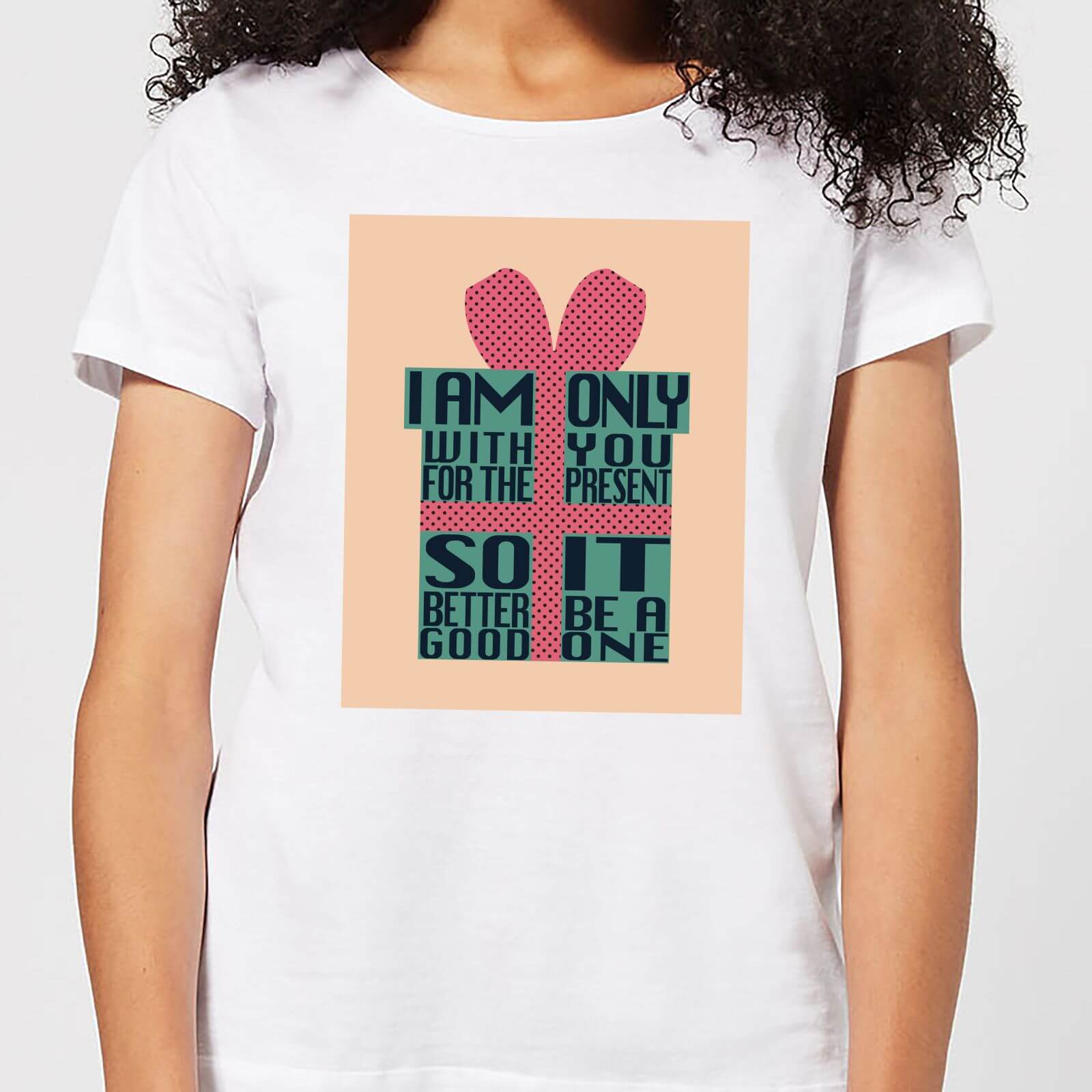 Only With You For The Present Women's T-Shirt - White - S - White