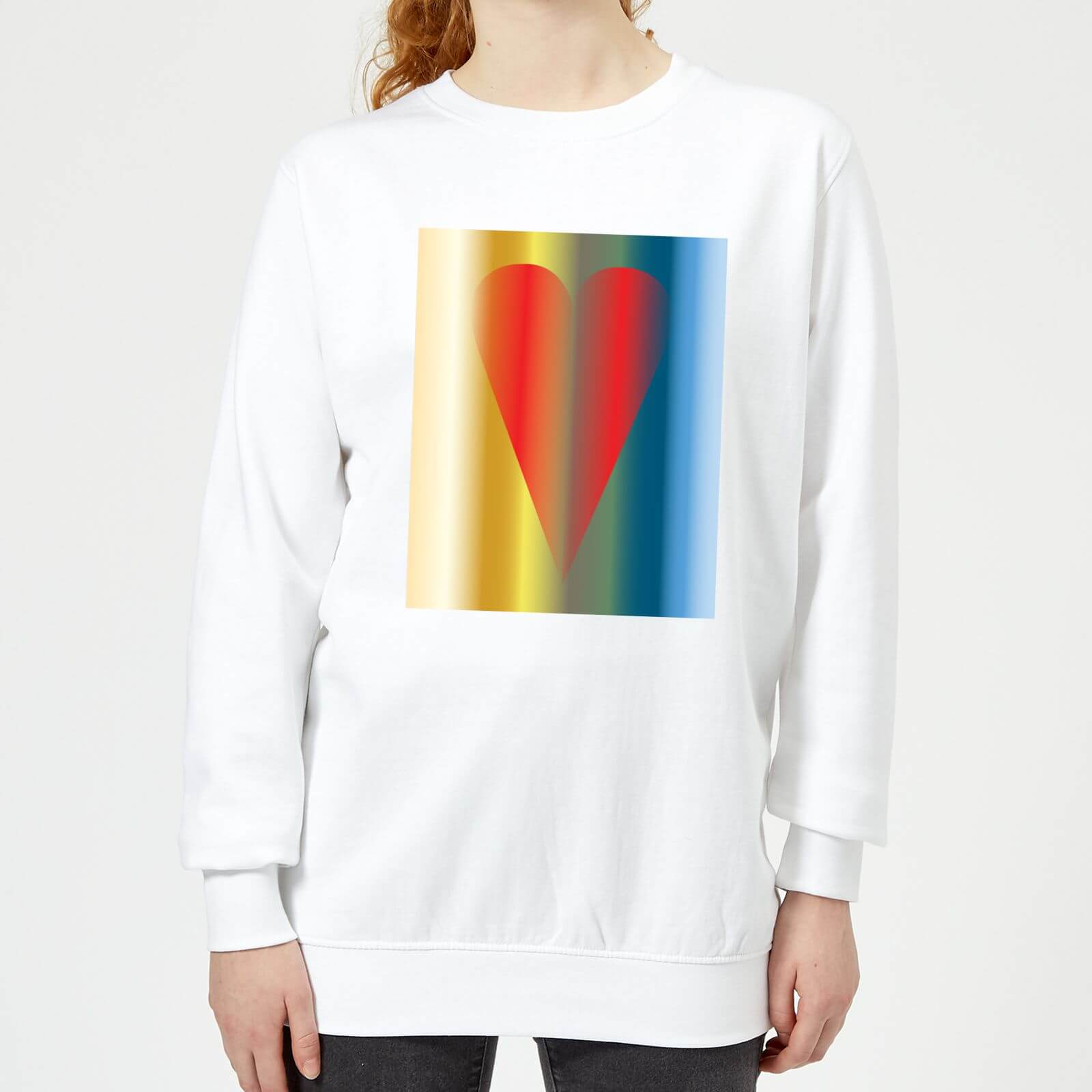 Art Heart Women's Sweatshirt - White - XS - White
