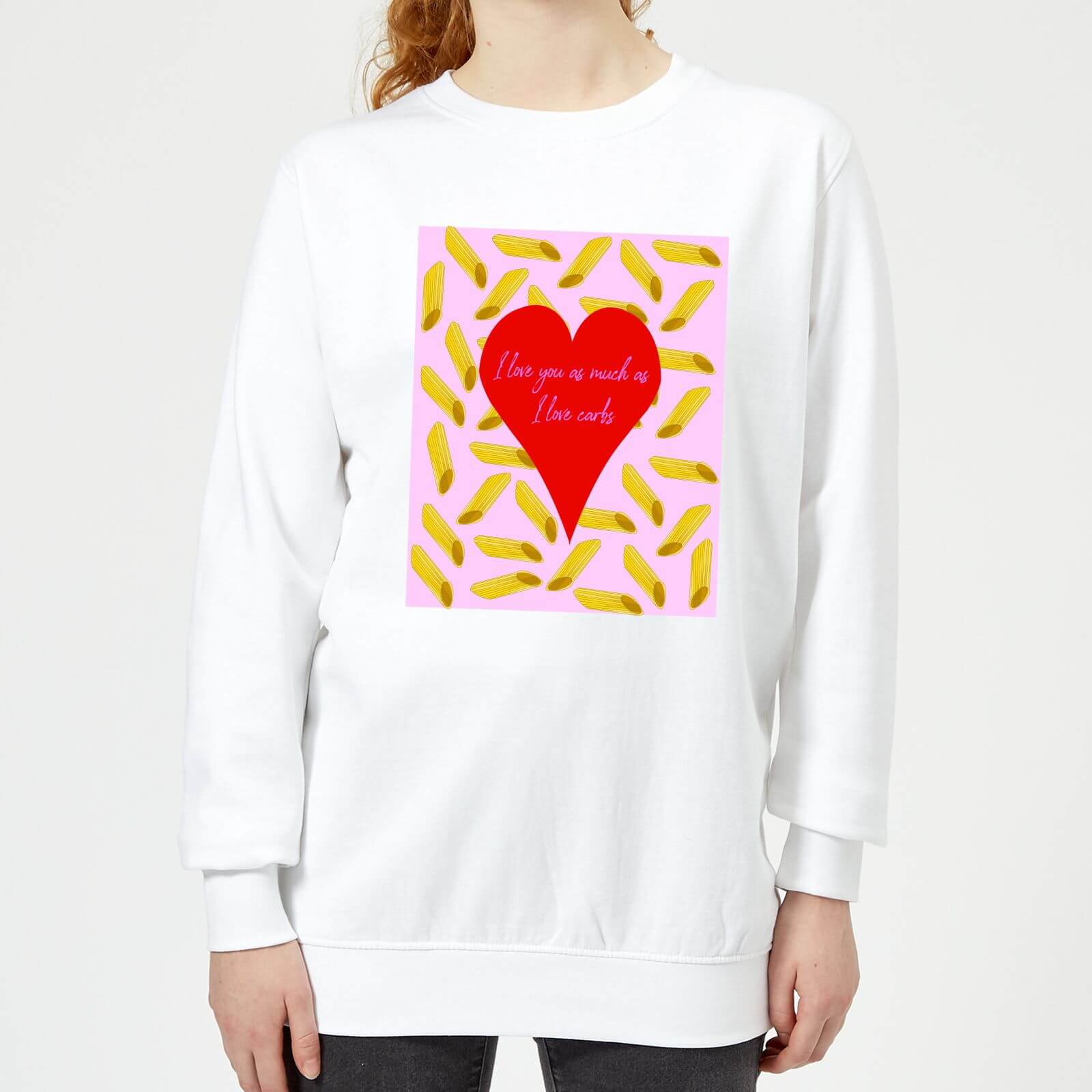 I Love You But Not As Much As ... Women's Sweatshirt - White - XS - White