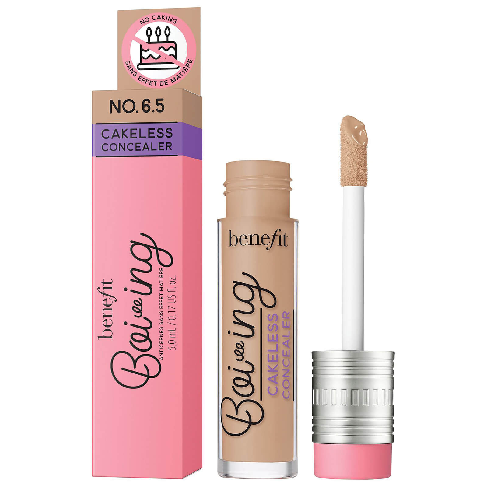 Photos - Foundation & Concealer Benefit Boi-ing Cakeless Concealer 5ml  - 6.5 (Various Shades)