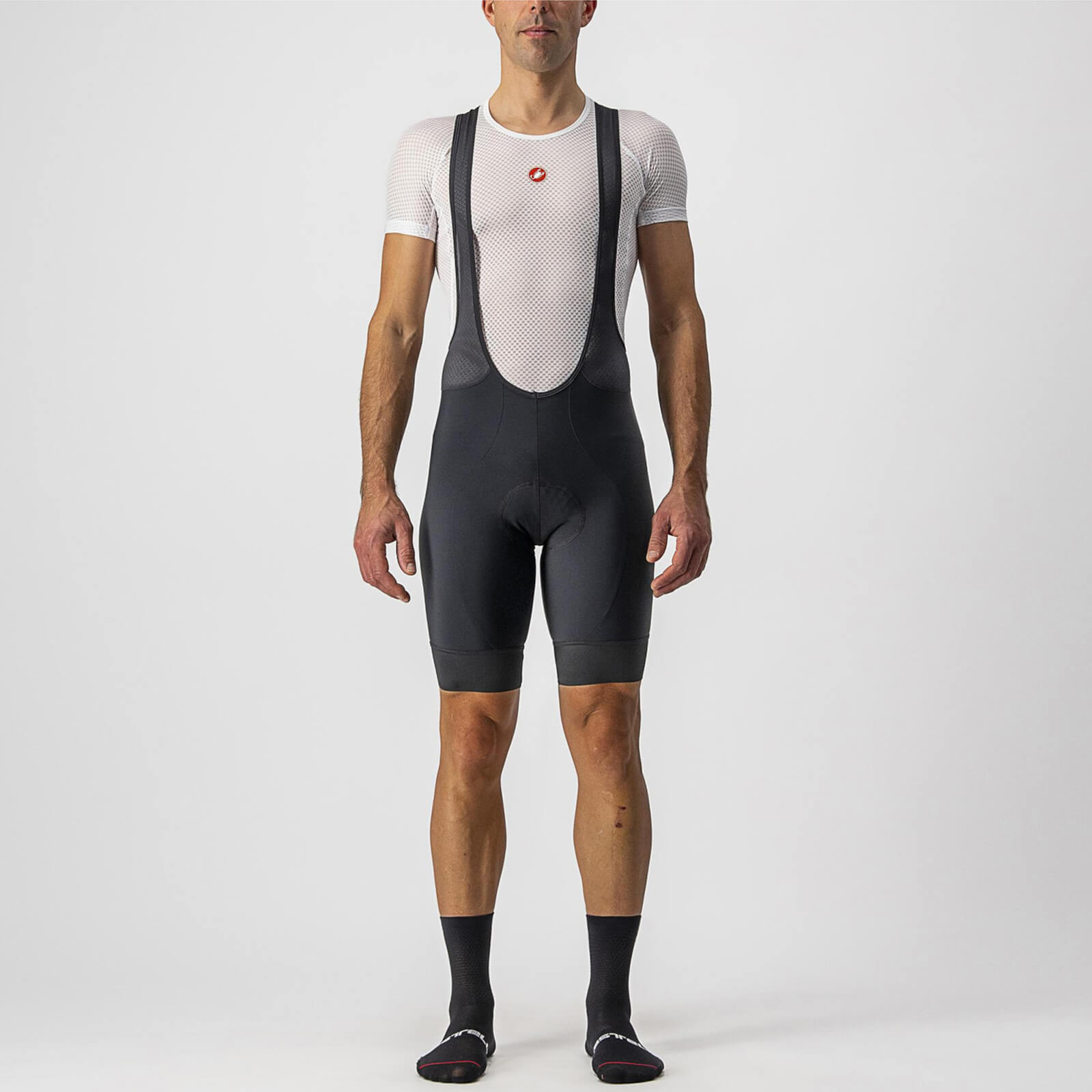 Castelli Entrata Bib Short - L - Black