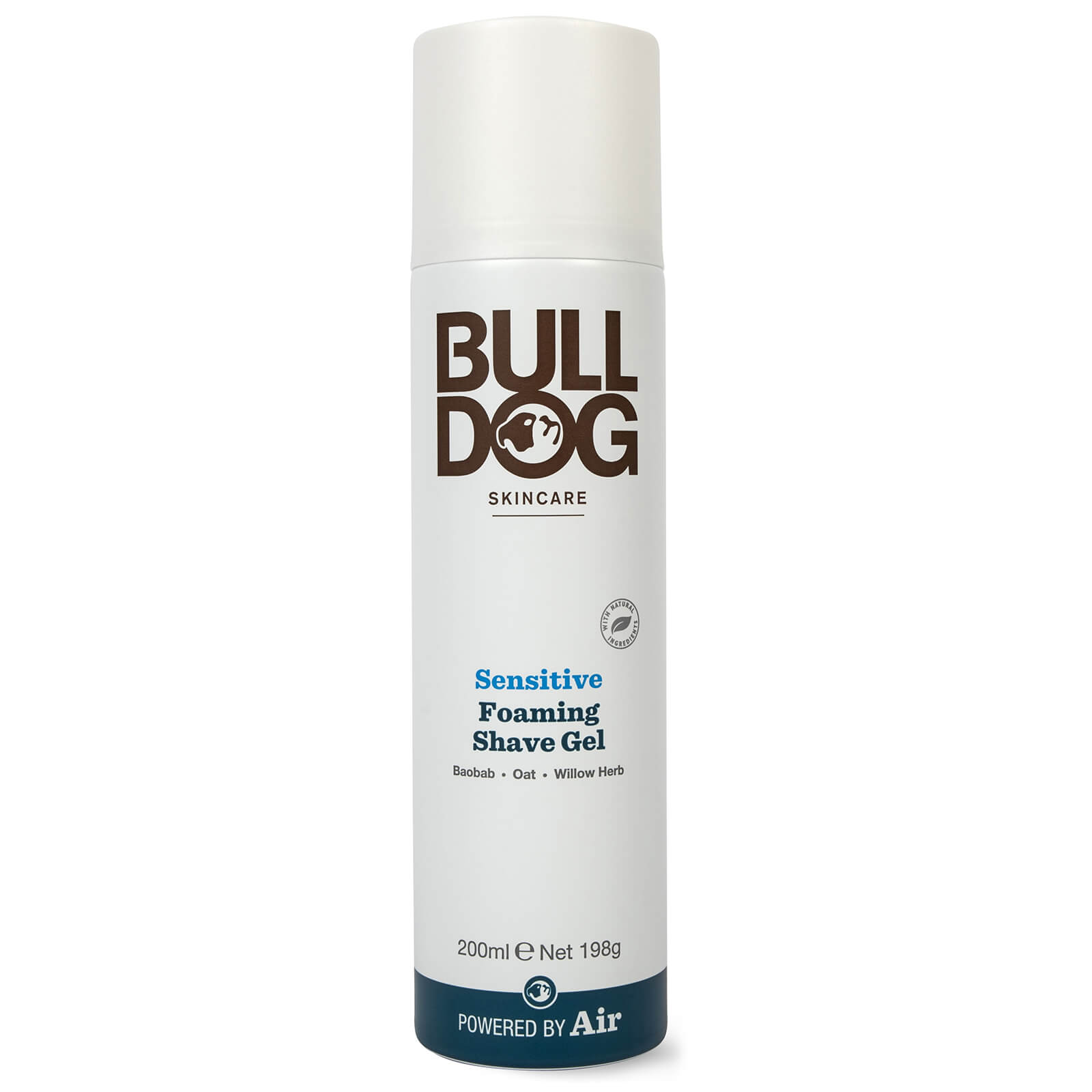 Bulldog Sensitive Foaming Shave Gel 200ml lookfantastic.com imagine