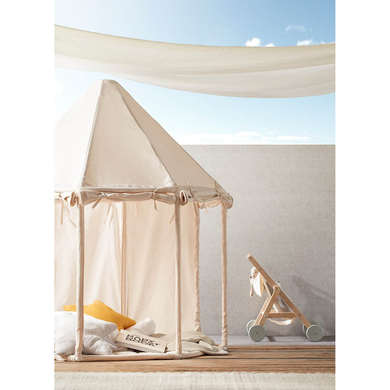 kids concept pavillion tent - off white