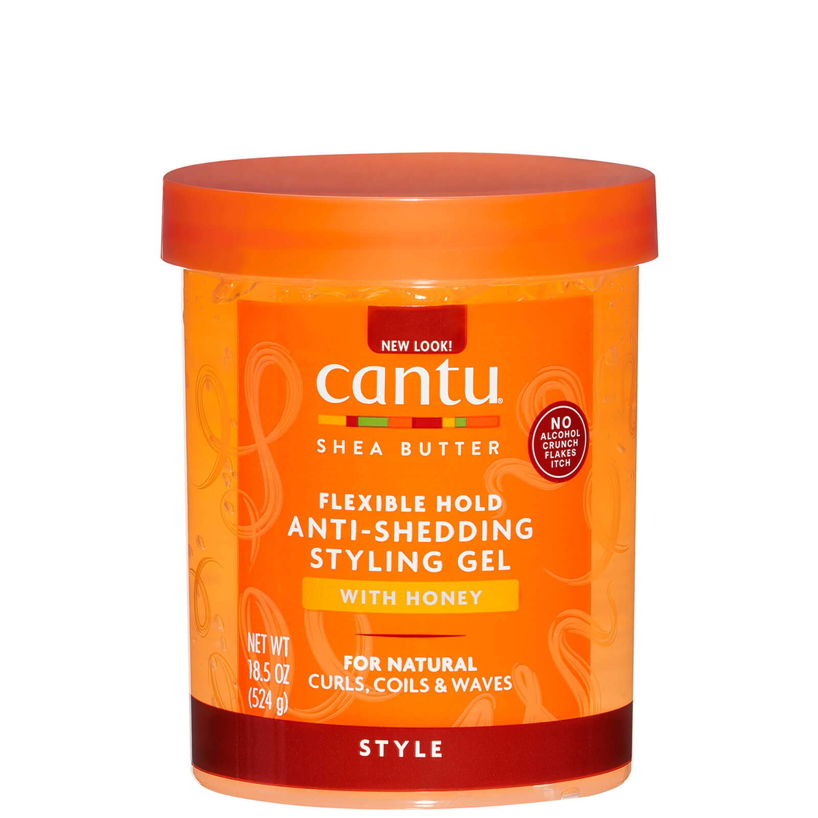 Photos - Hair Styling Product Cantu Shea Butter Maximum Hold Anti-Shedding Styling Gel with Honey 18.5 o 