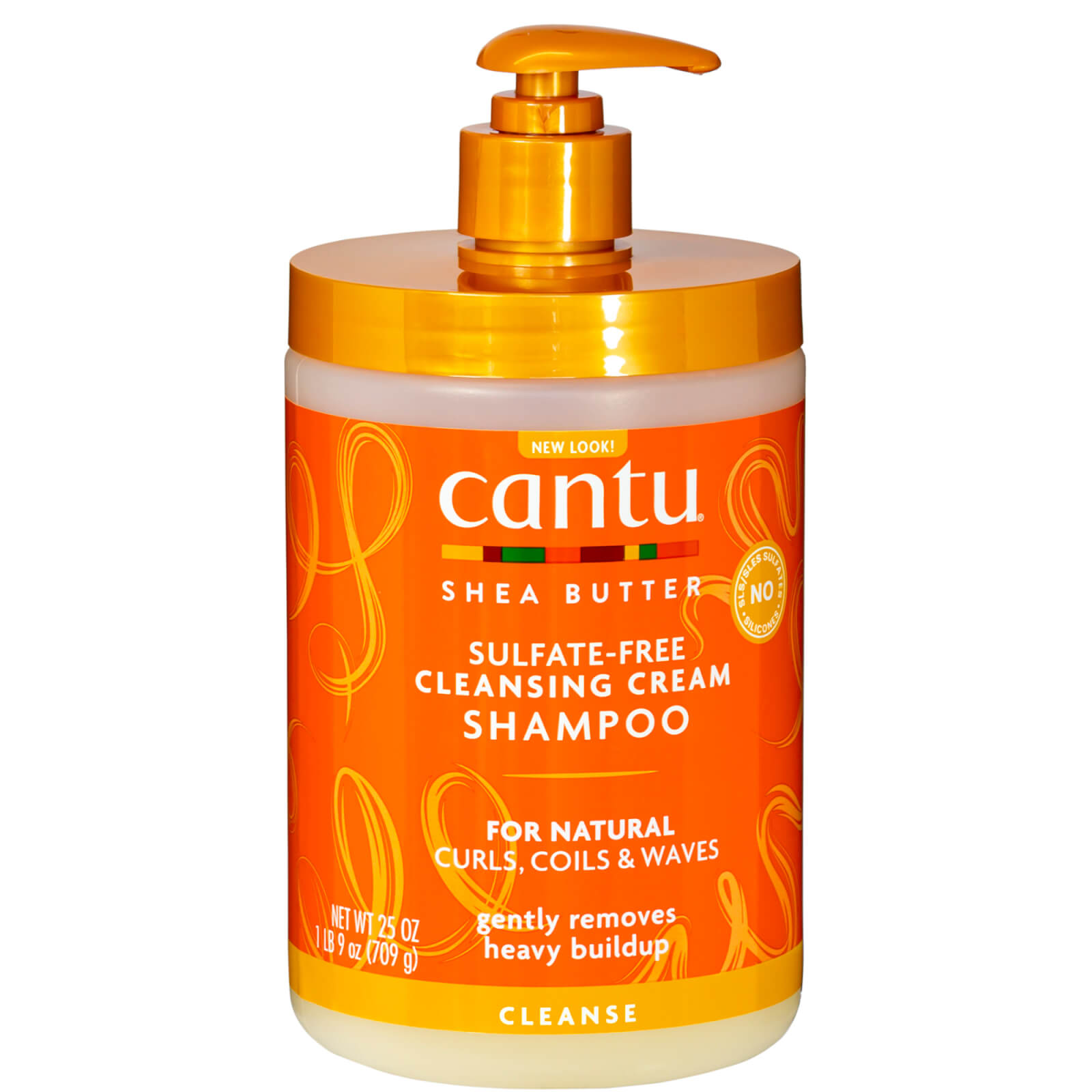 Photos - Hair Product Cantu Shea Butter for Natural Hair Cleansing Cream Shampoo – Salon Size 25 