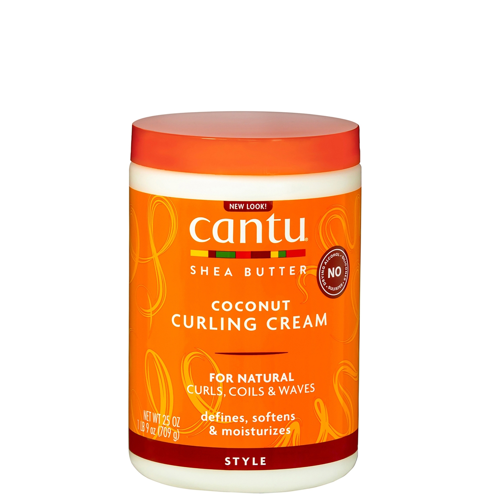 Cantu Shea Butter for Natural Hair Coconut Curling Cream – Salon Size 740ml
