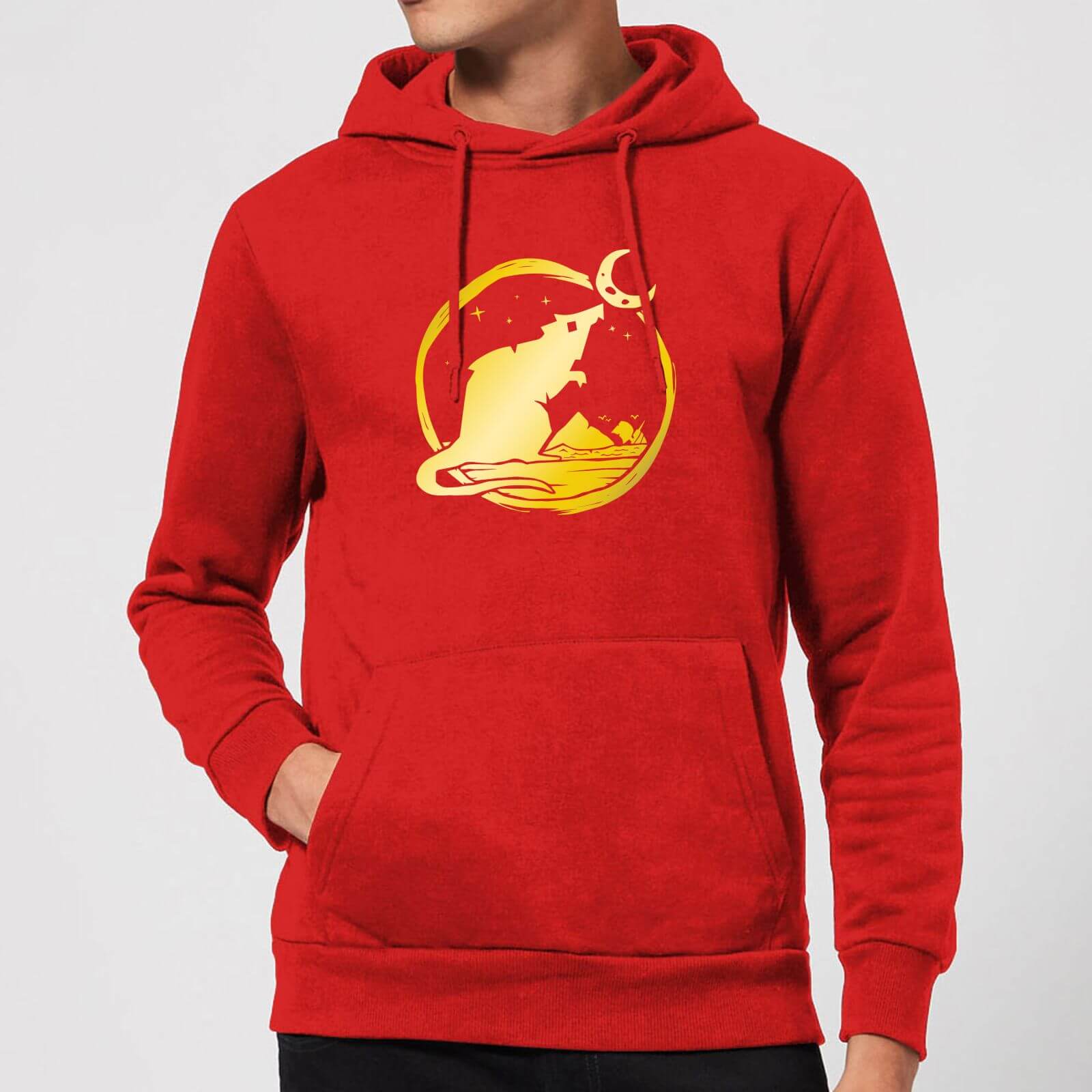 Sea of Thieves Year of the Rat Hoodie - Red - S - Rouge