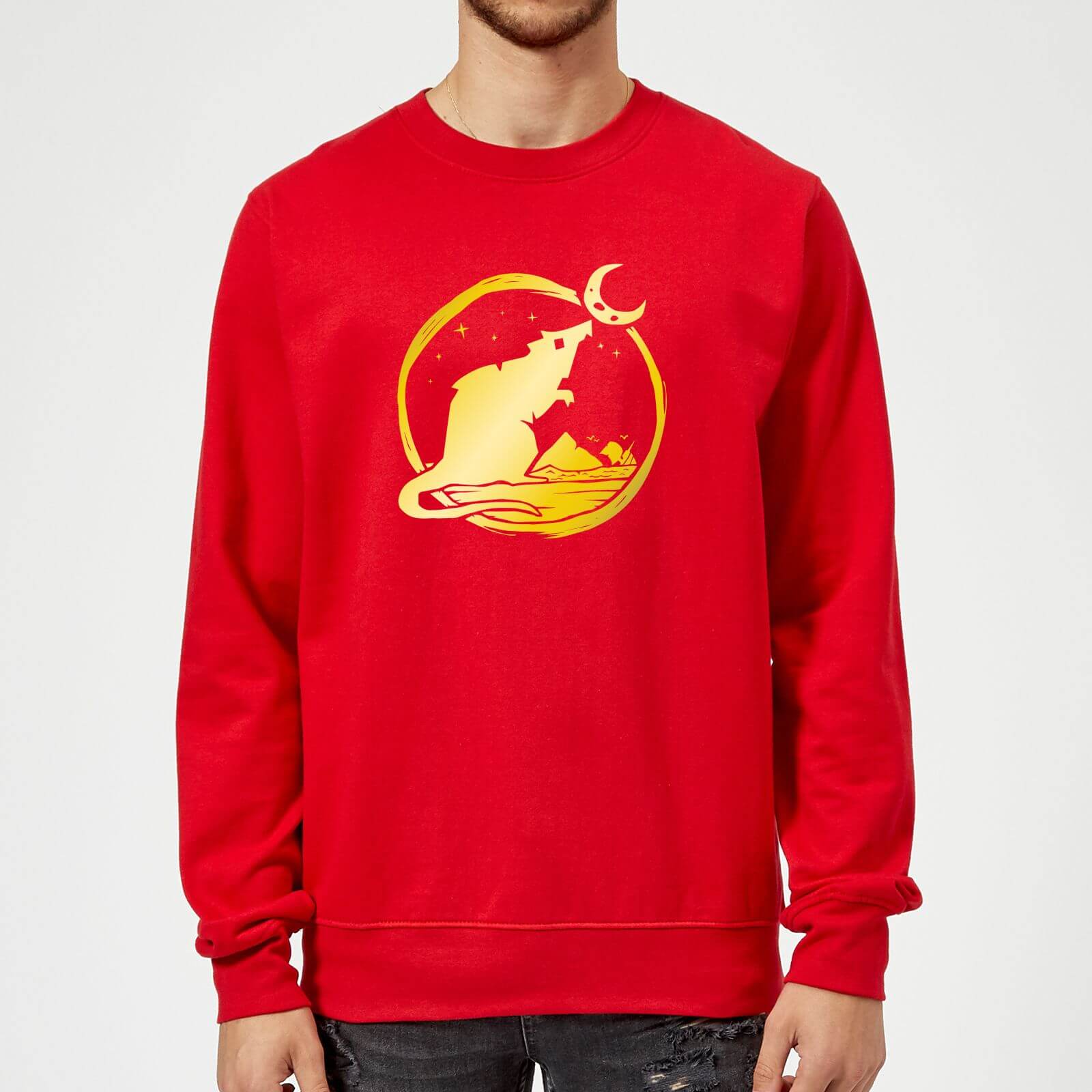 Sea of Thieves Year of the Rat Sweatshirt - Red - L - Rouge