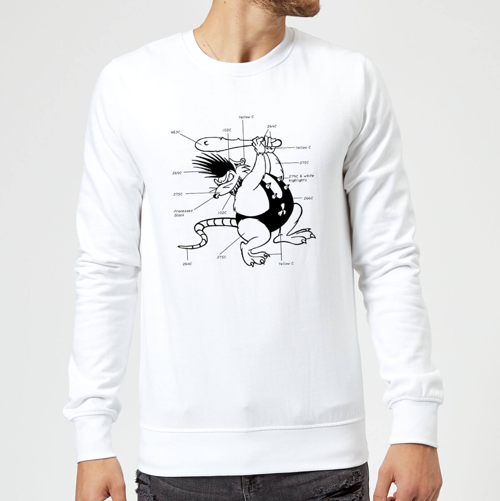 

Battletoads Classic Year of the Rat Sweatshirt - White - L - Bianco