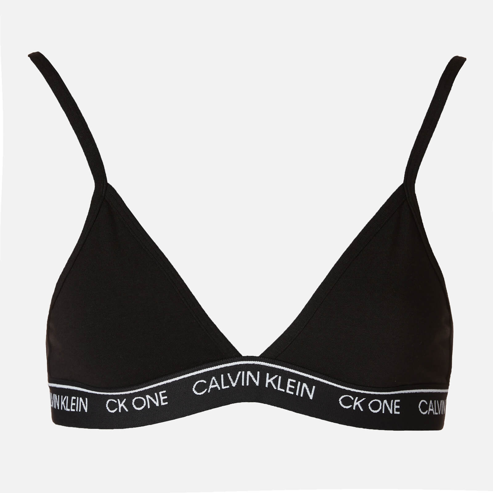 Calvin Klein Women's Unlined Triangle Bra - Black - M