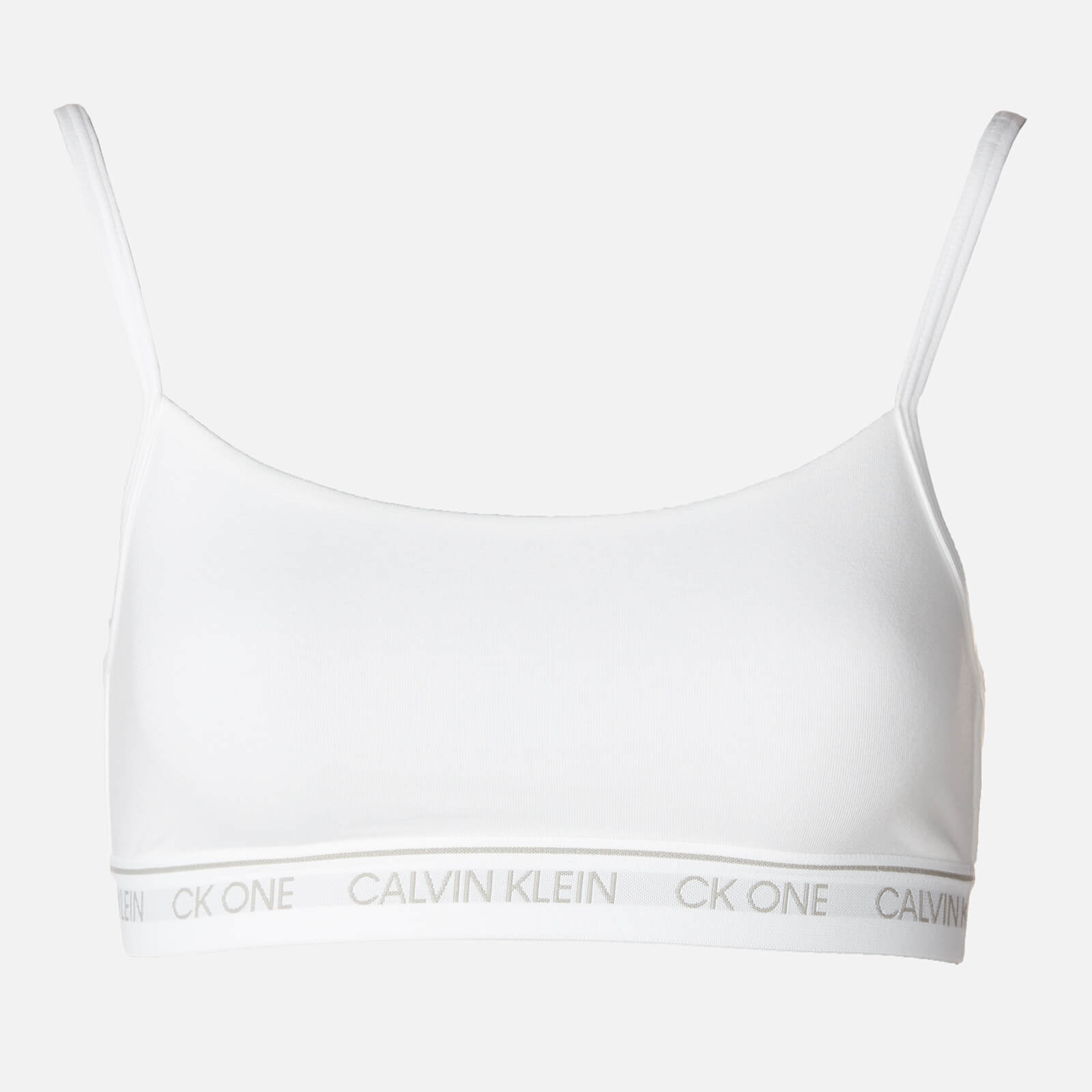 Calvin Klein Women's Unlined Bralette - White - M