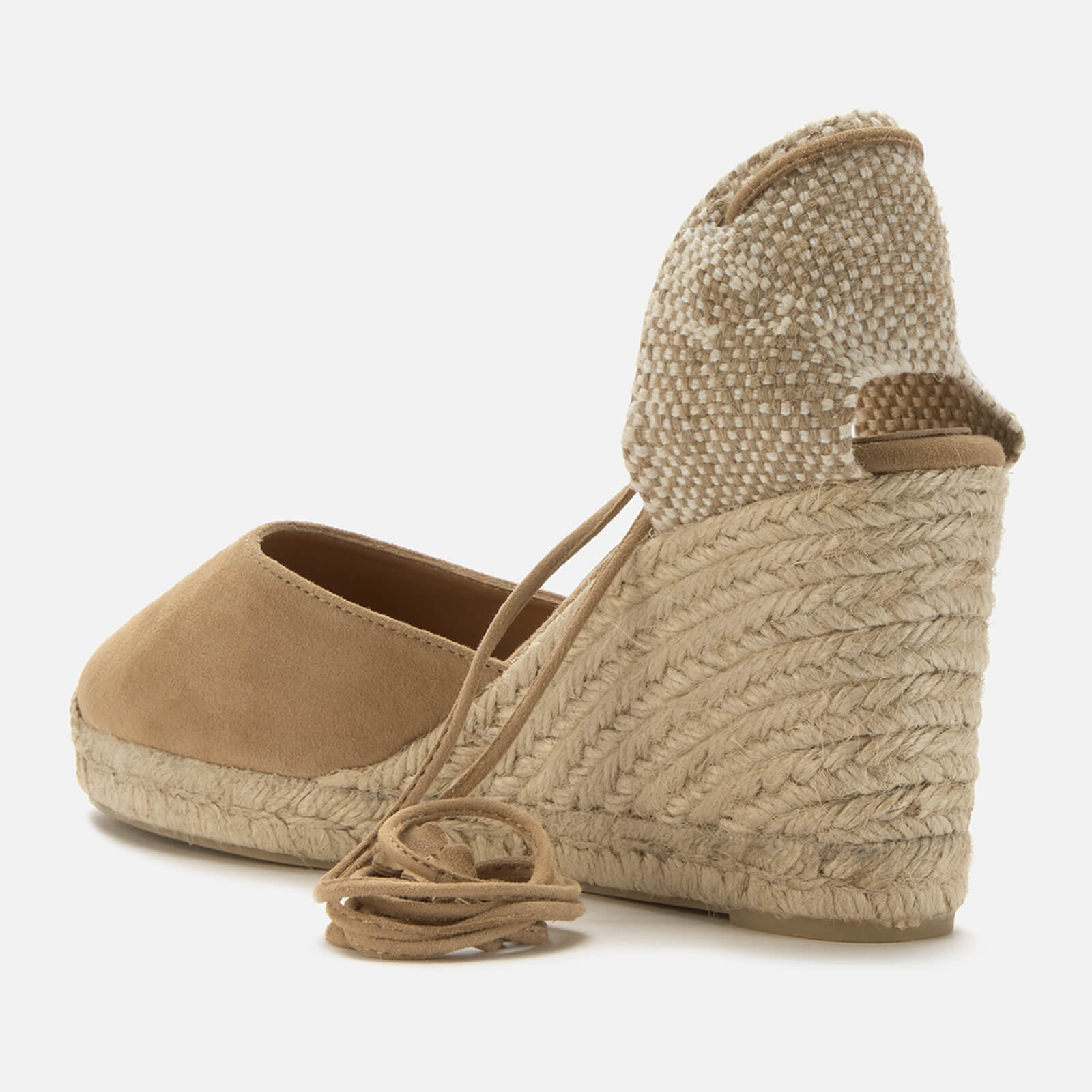 Castañer Women's Carina Wedged Espadrille Sandals - Tostado - UK 4.5