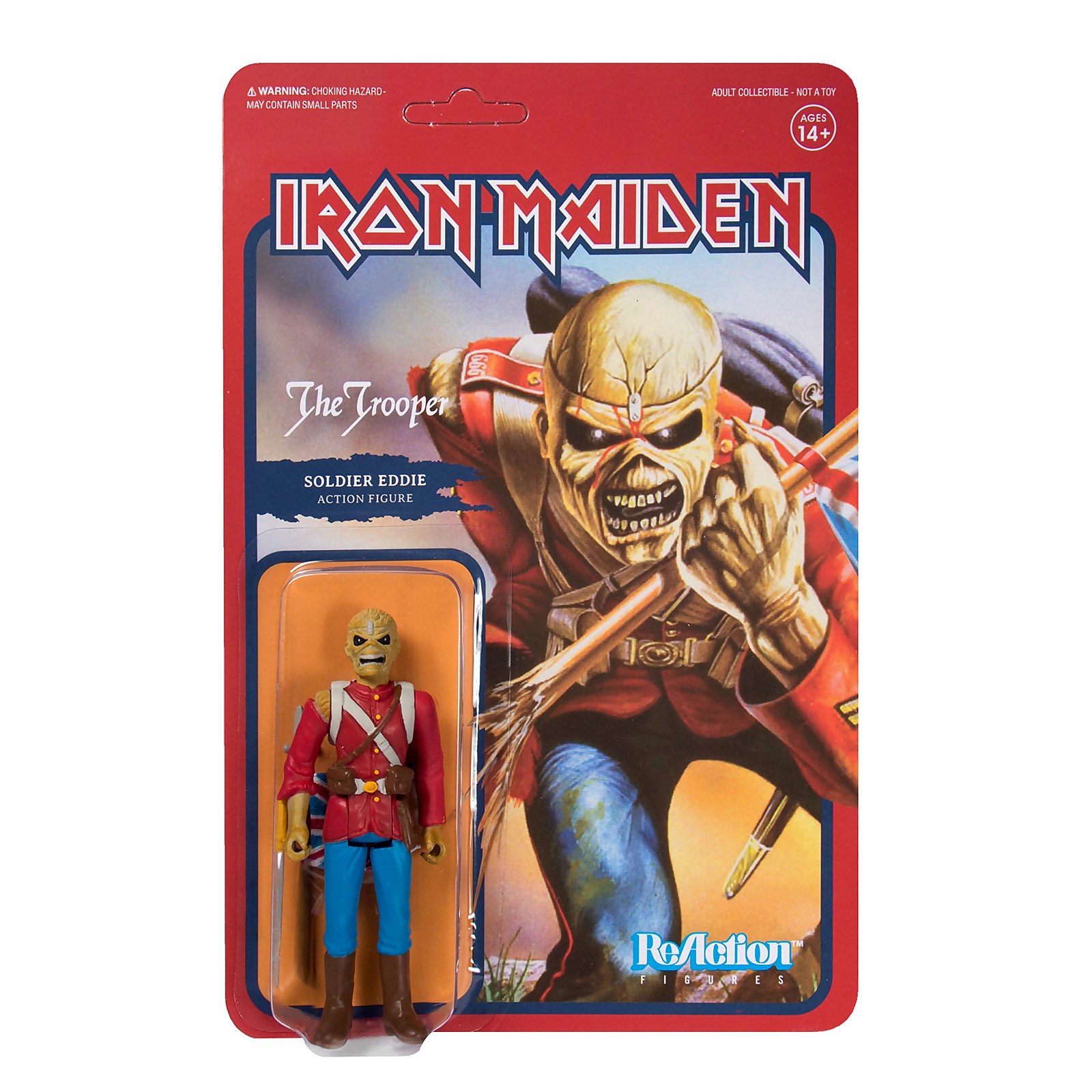 Super7 Iron Maiden ReAction Figure The Trooper