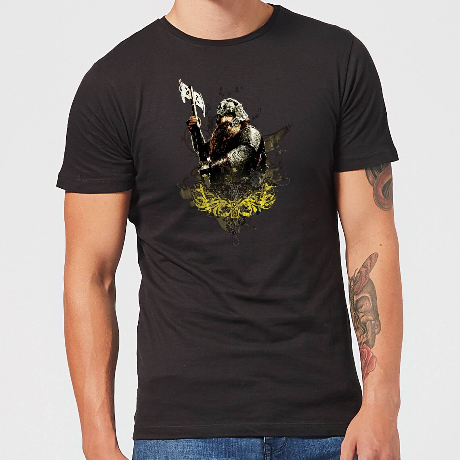 The Lord Of The Rings Gimli Men's T-Shirt - Black - XS - Noir