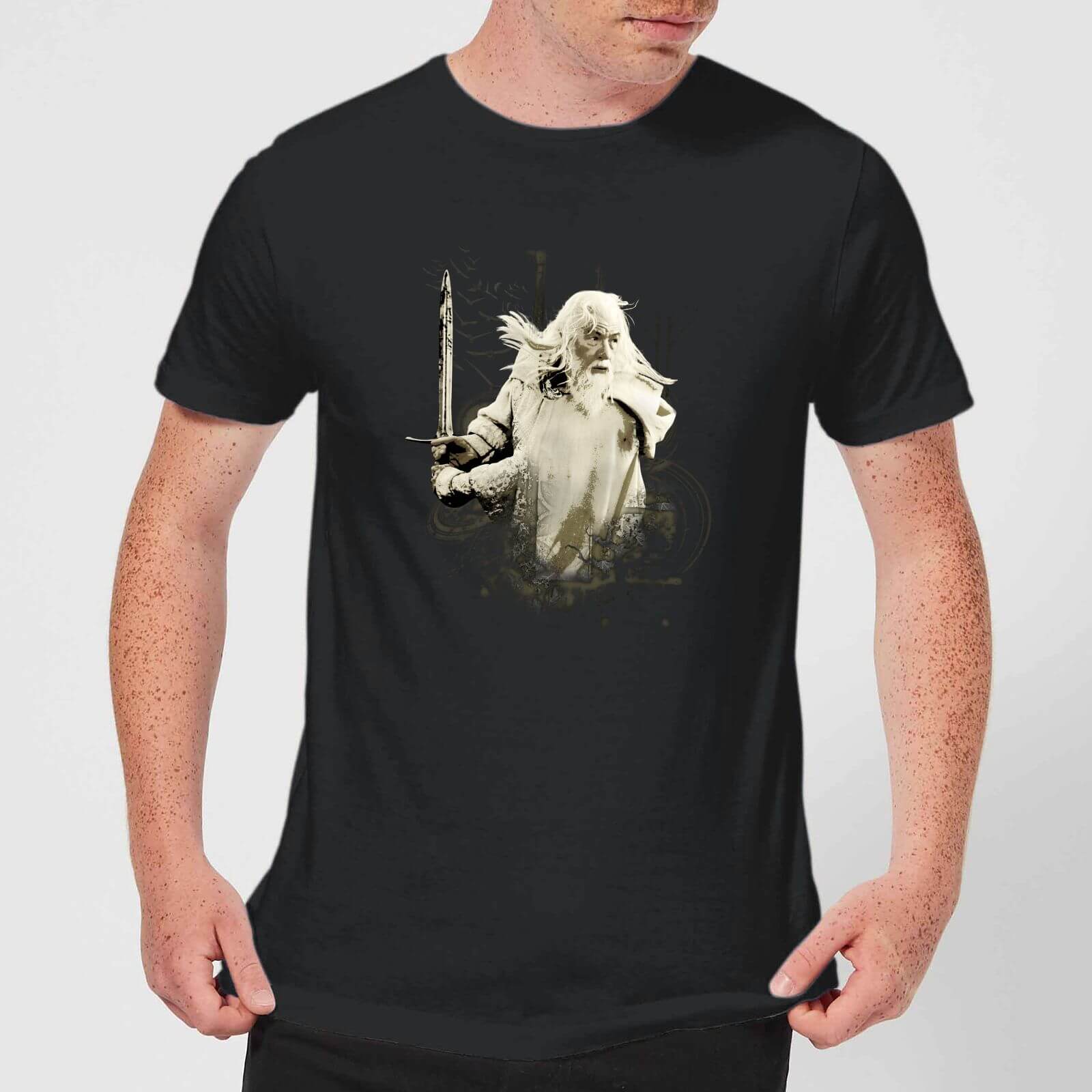 The Lord Of The Rings Gandalf Men's T-Shirt - Black - XS - Noir