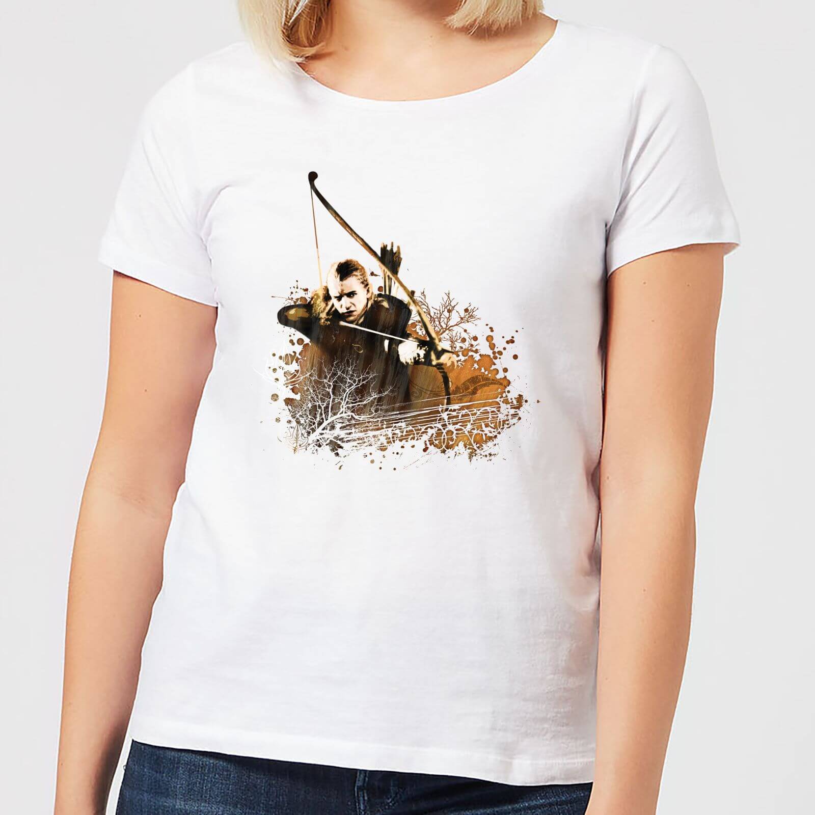 

T-Shirt Il Signore degli Anelli Legolas - Bianco - Donna - XL - Bianco
