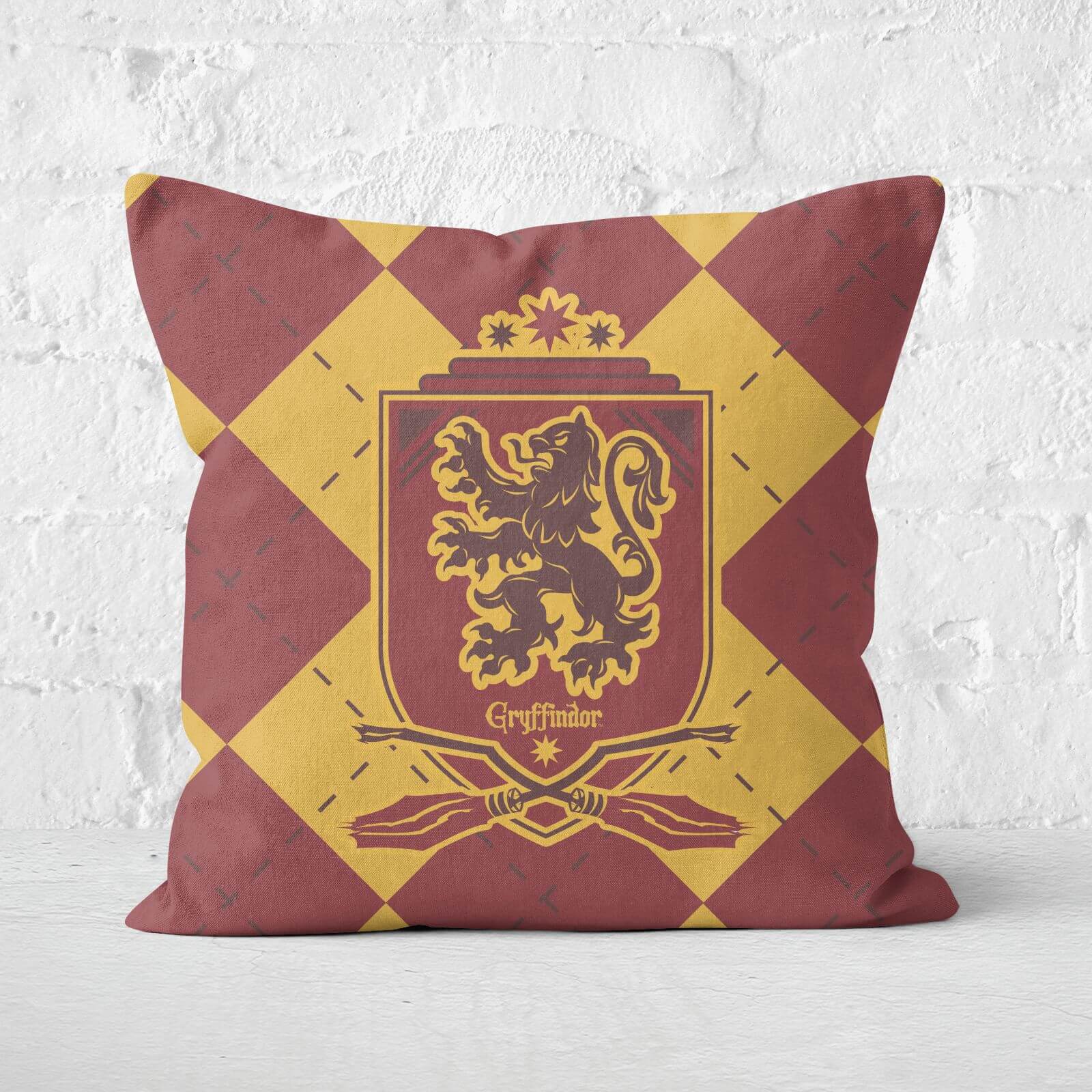 Harry Potter Gryffindor Square Cushion - 60x60cm - Soft Touch