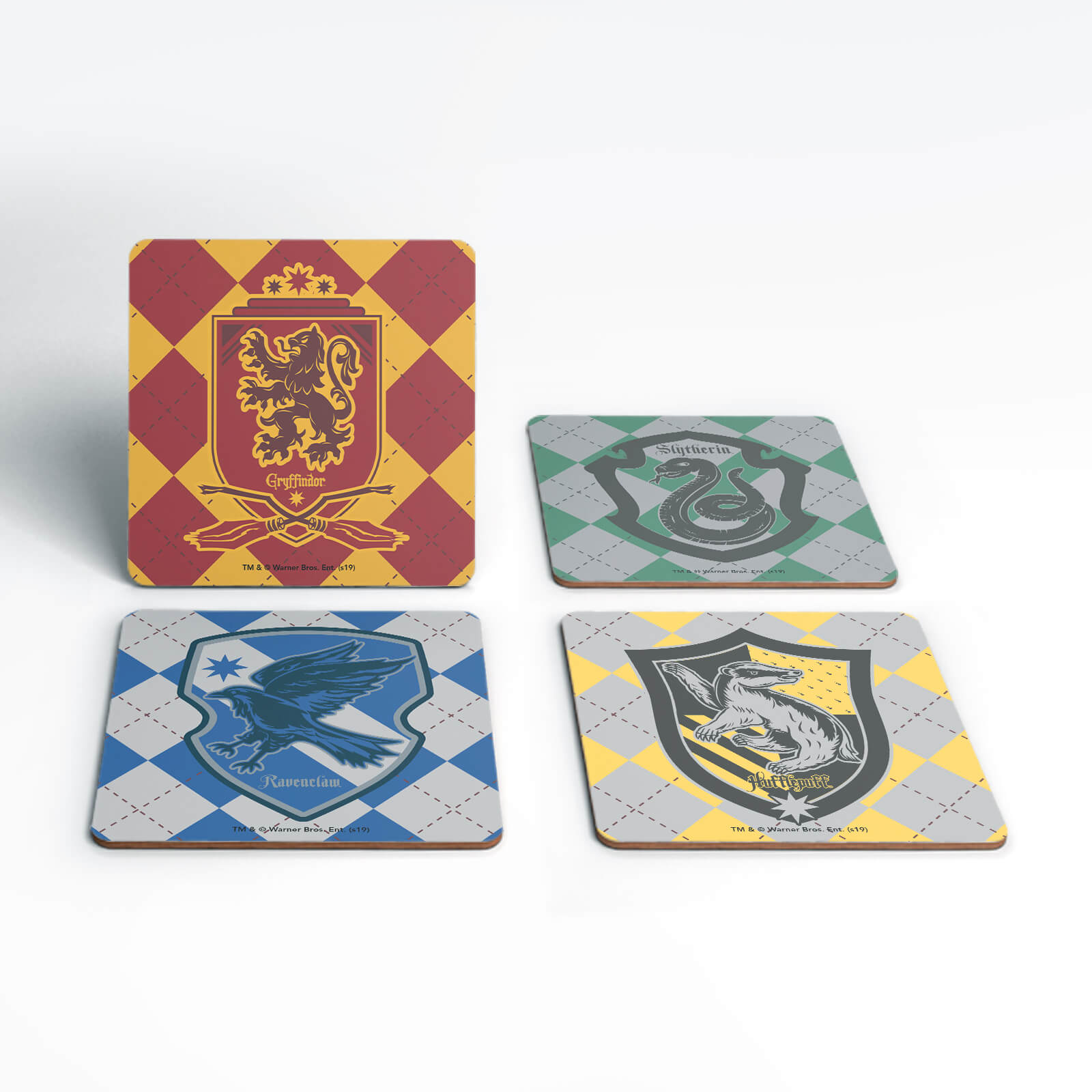 Harry Potter House Coaster Set