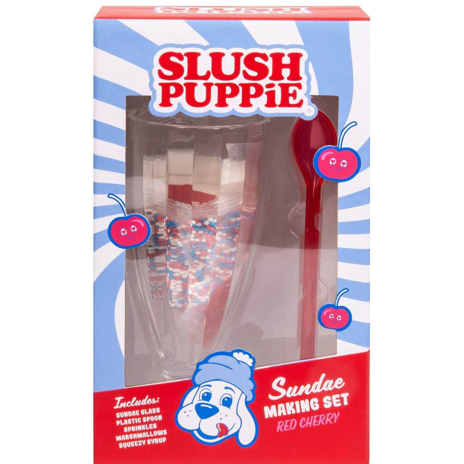Slush Puppie Red Cherry Sundae Set