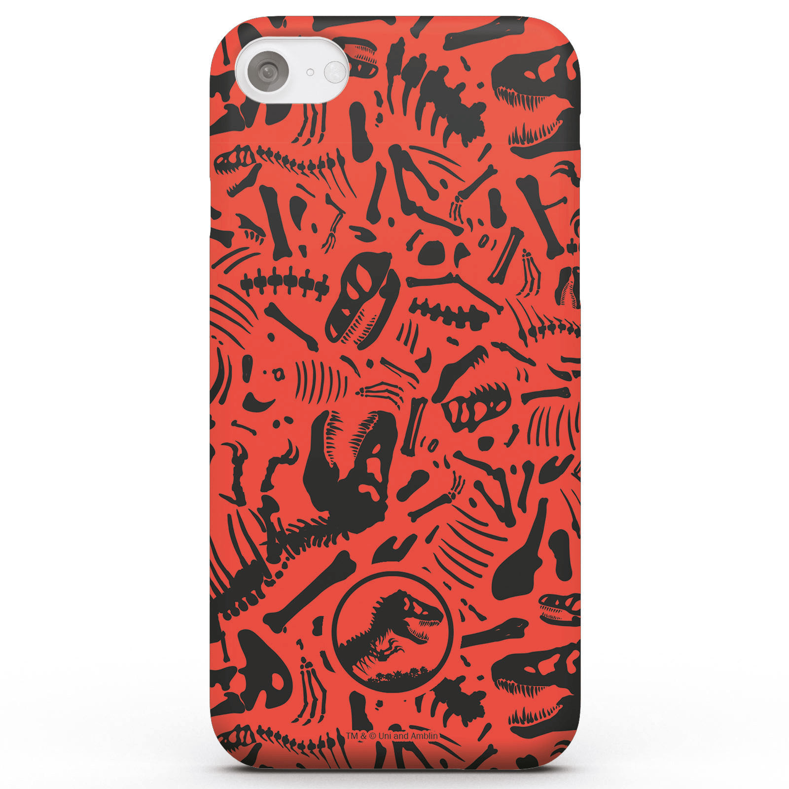 Photos - Case Jurassic Park Red Pattern Phone  for iPhone and Android - iPhone 5C 