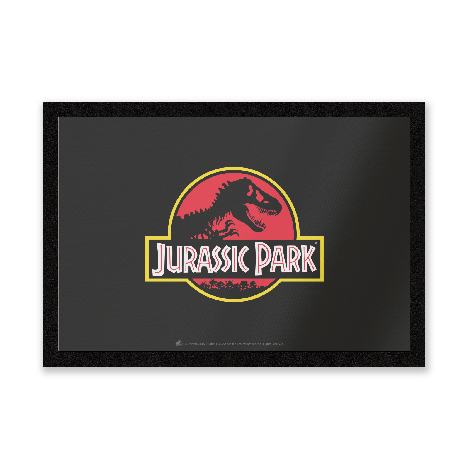 Jurassic Park Logo Entrance Mat