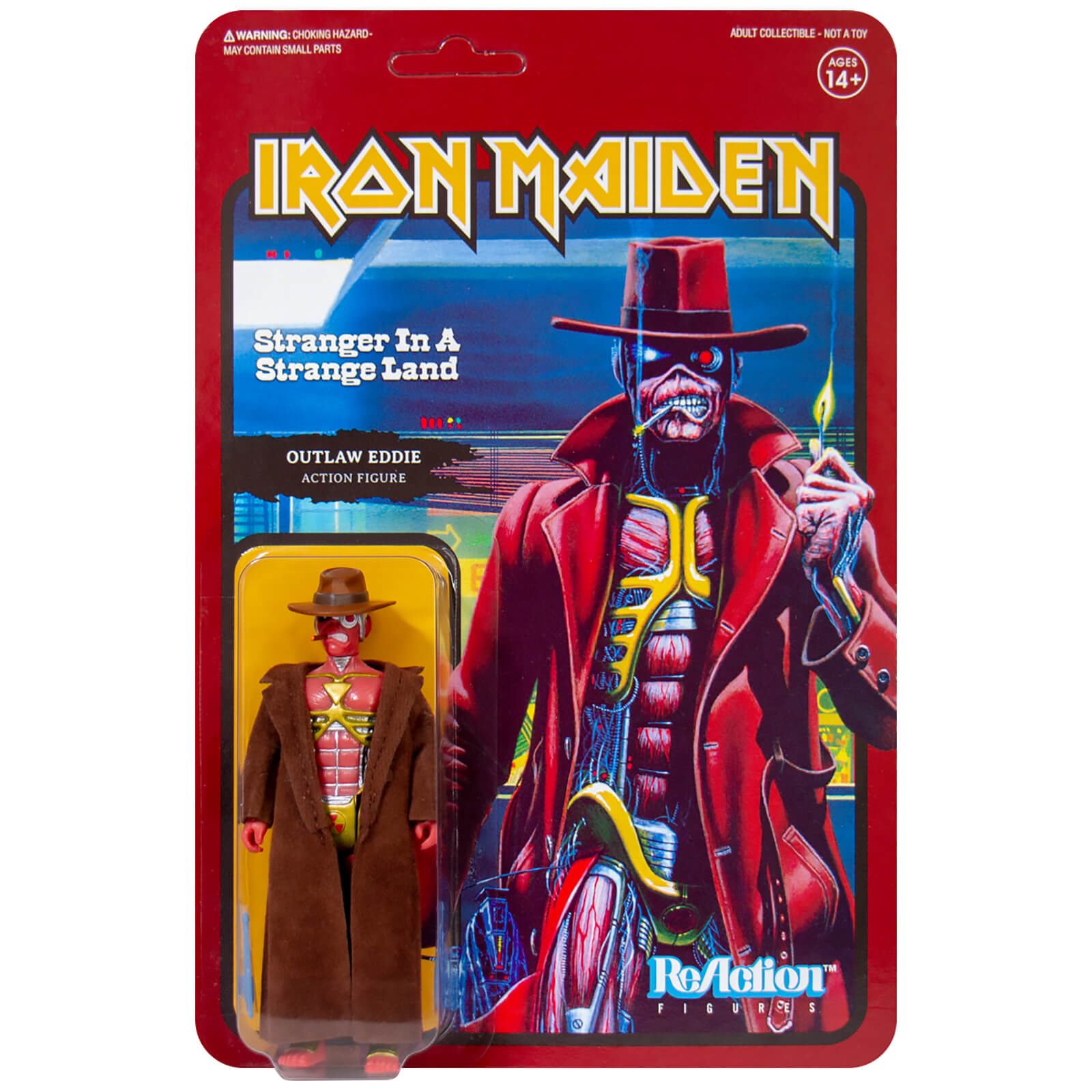 Super7 Iron Maiden ReAction Figure - Stranger In A Strange Land