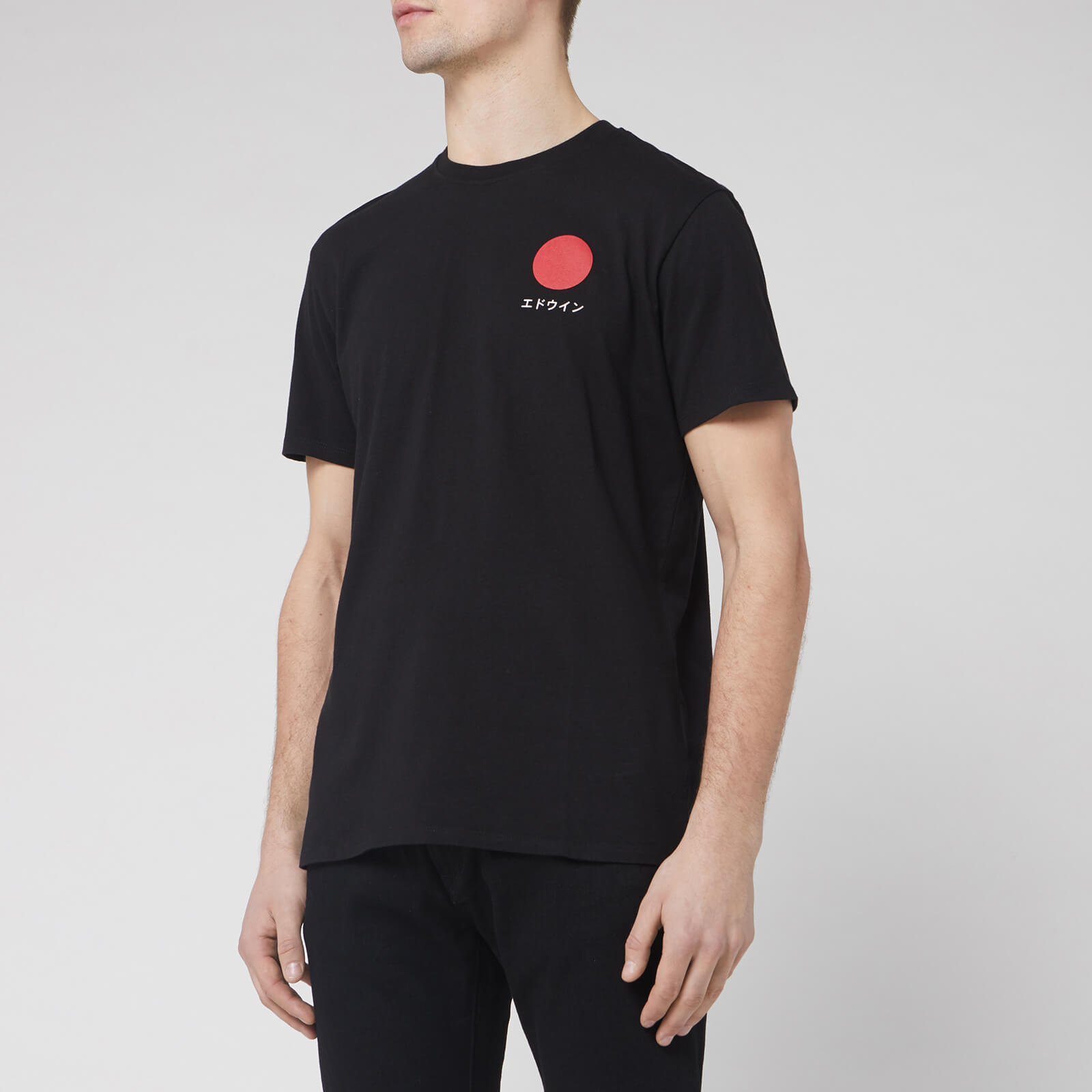 Edwin Men's Japanese Sun T-Shirt - Black - M