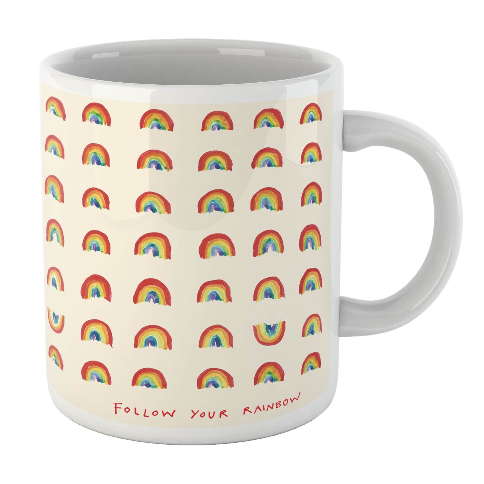 Poet and Painter Follow Your Rainbow Mug