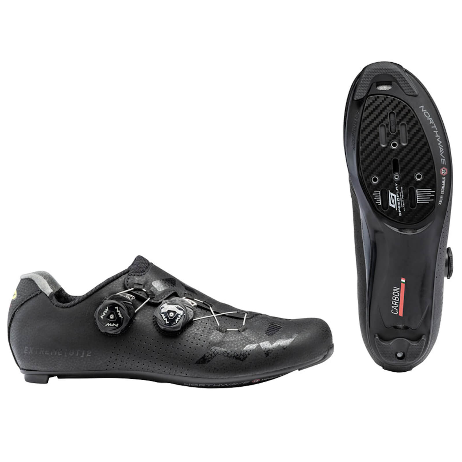 Northwave Extreme GT 2 Carbon Road Shoes - EU 46 - Black