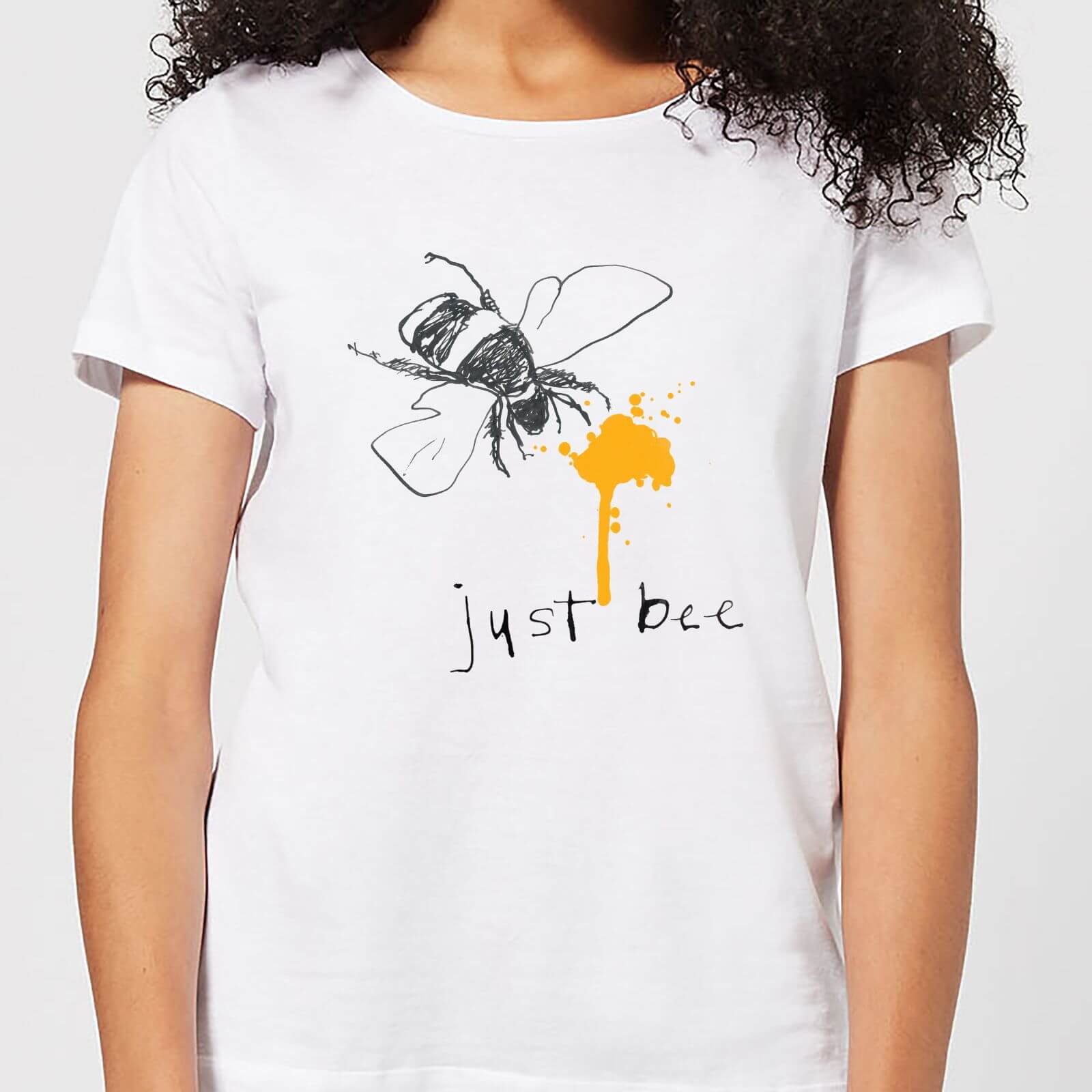 Poet and Painter Just Bee Women's T-Shirt - White - S - White