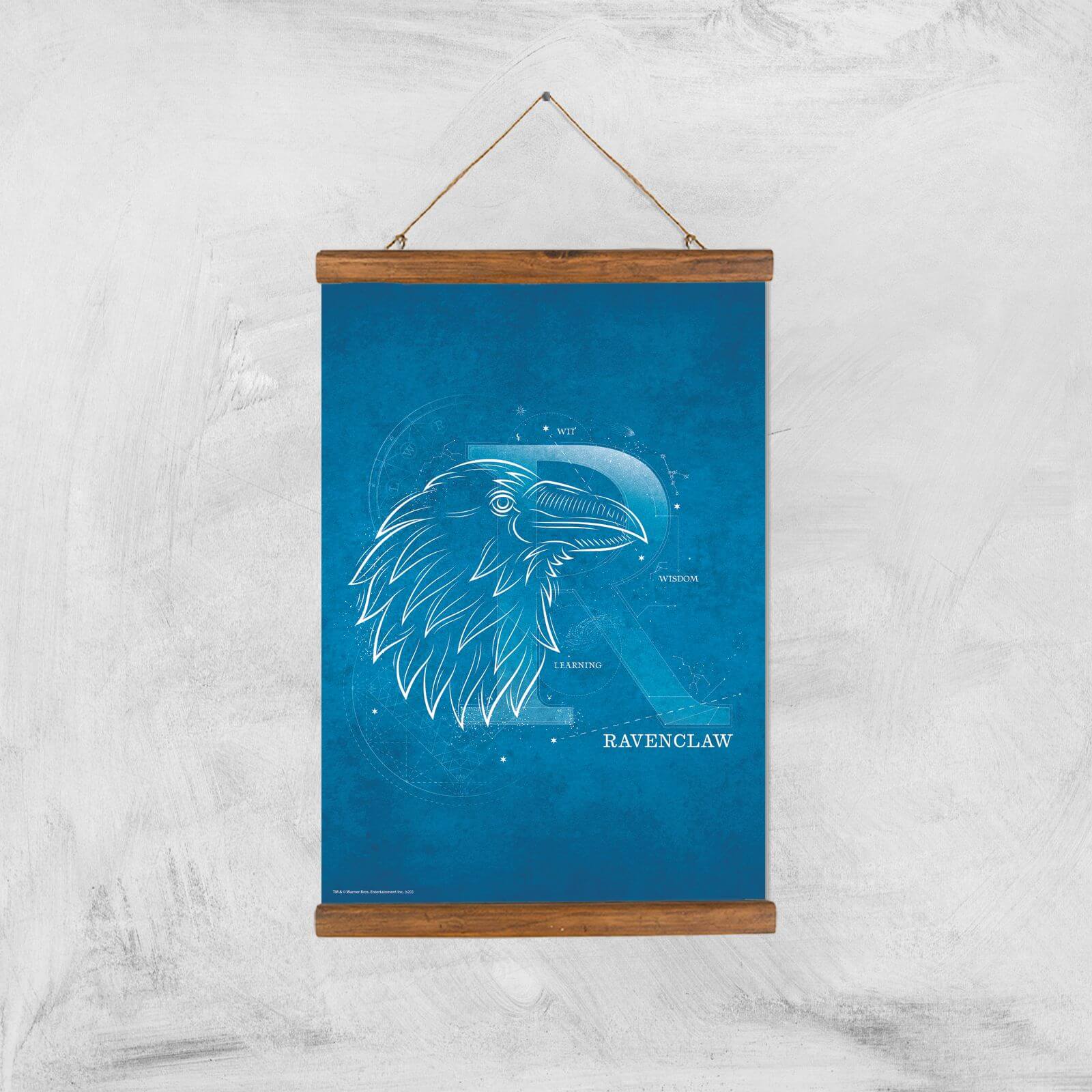 Harry Potter Ravenclaw Giclee Art Print - A3 - Wooden Hanger