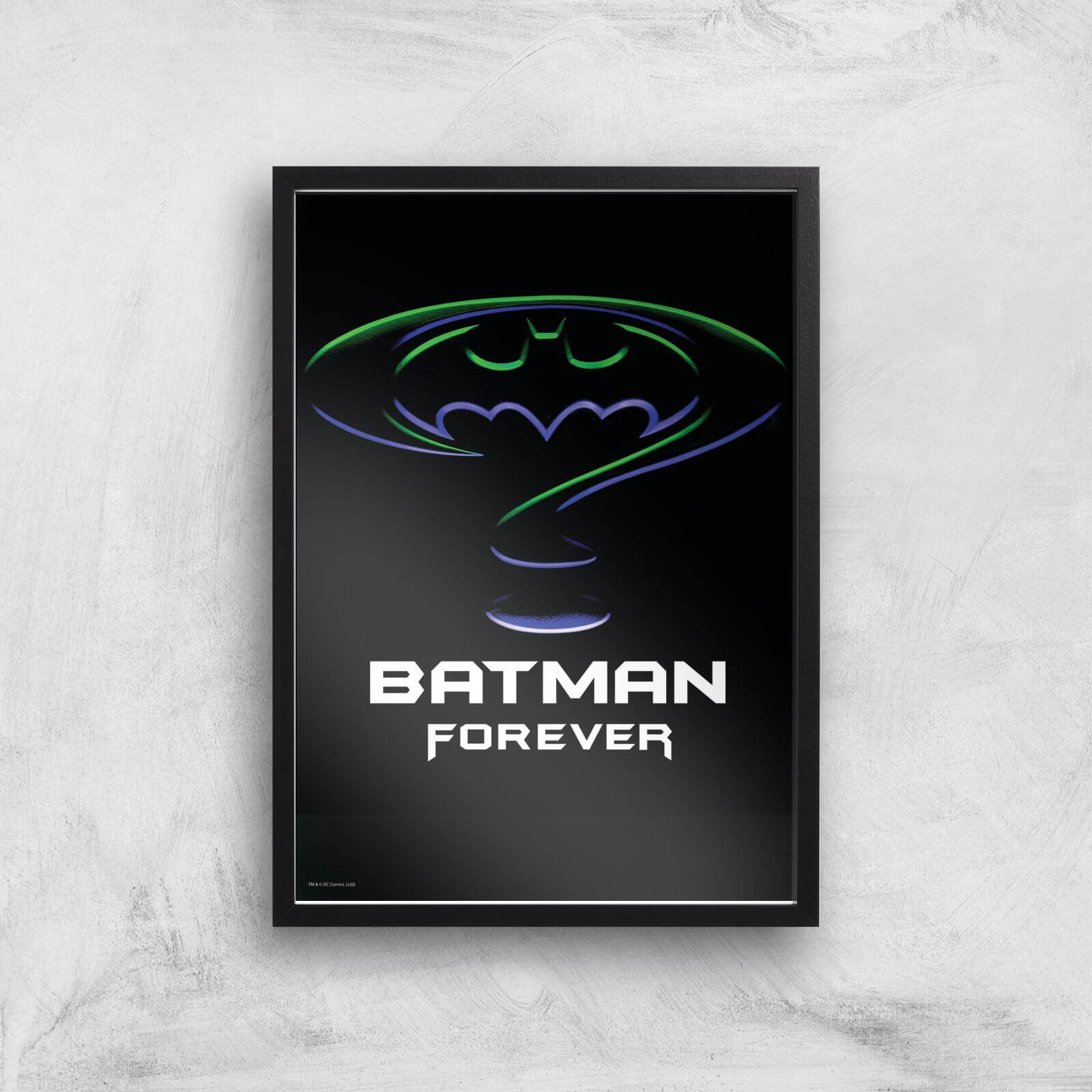 Batman Forever Giclee Art Print - A2 - Black Frame