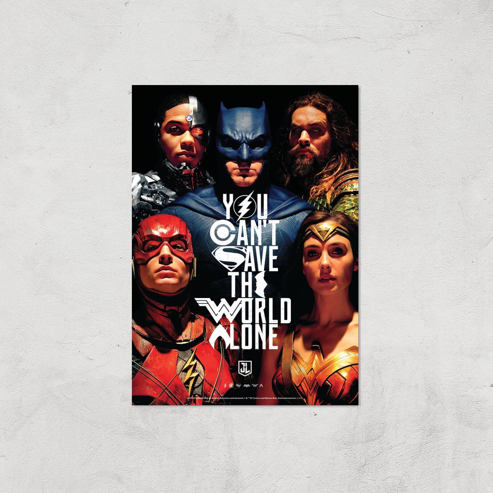 DC Justice League Giclee Art Print - A3 - Print Only