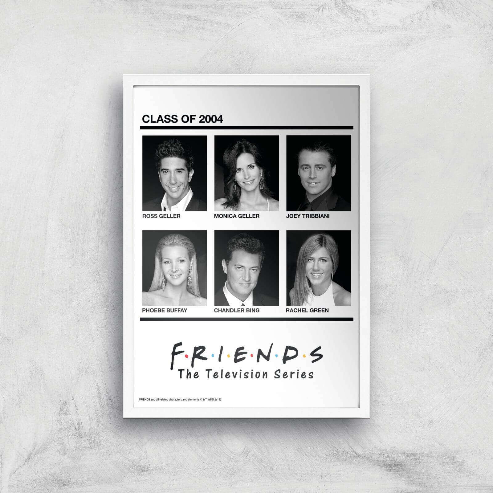 

Friends Class Of 2004 Giclee Art Print - A3 - White Frame