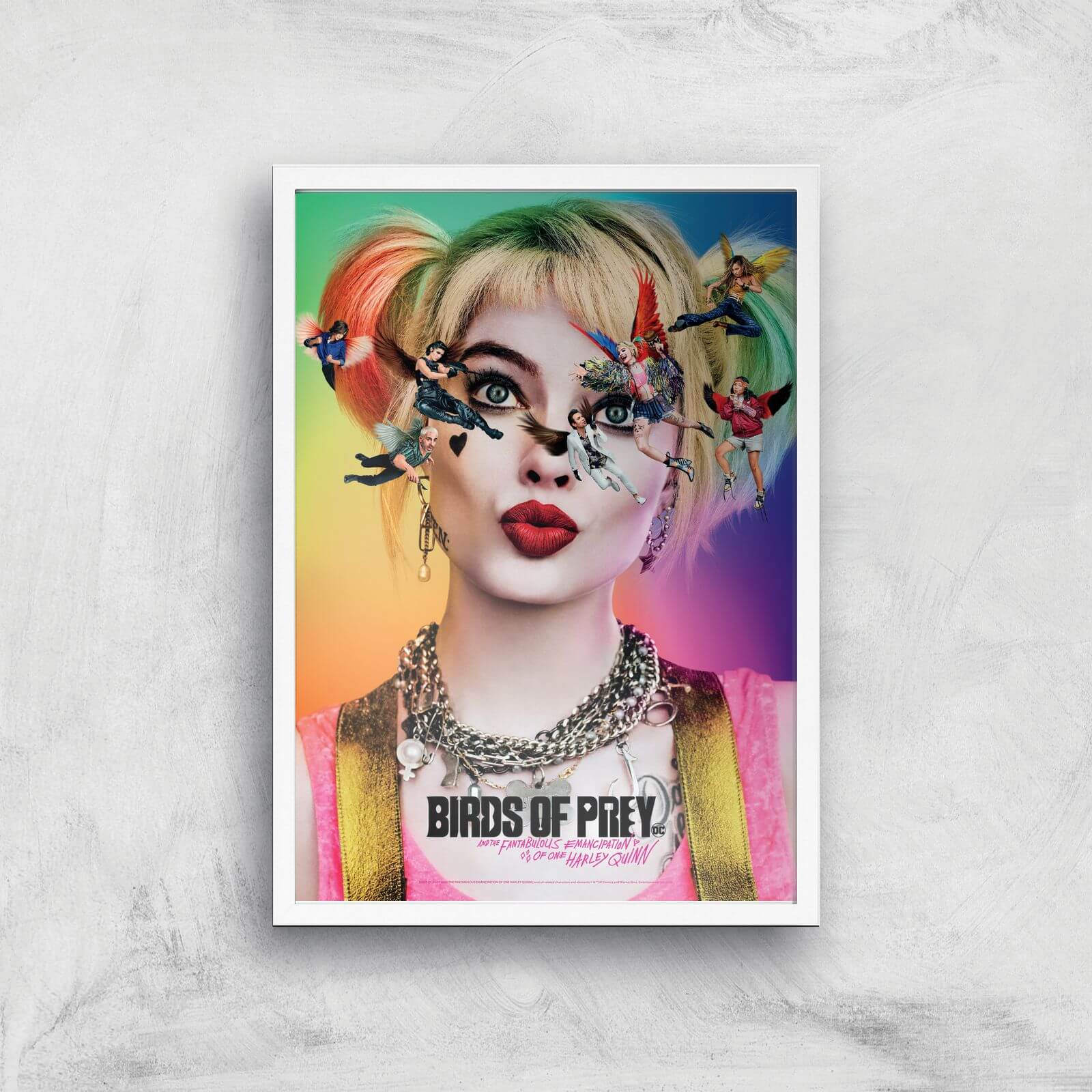 

DC Birds Of Prey Giclee Art Print - A2 - White Frame
