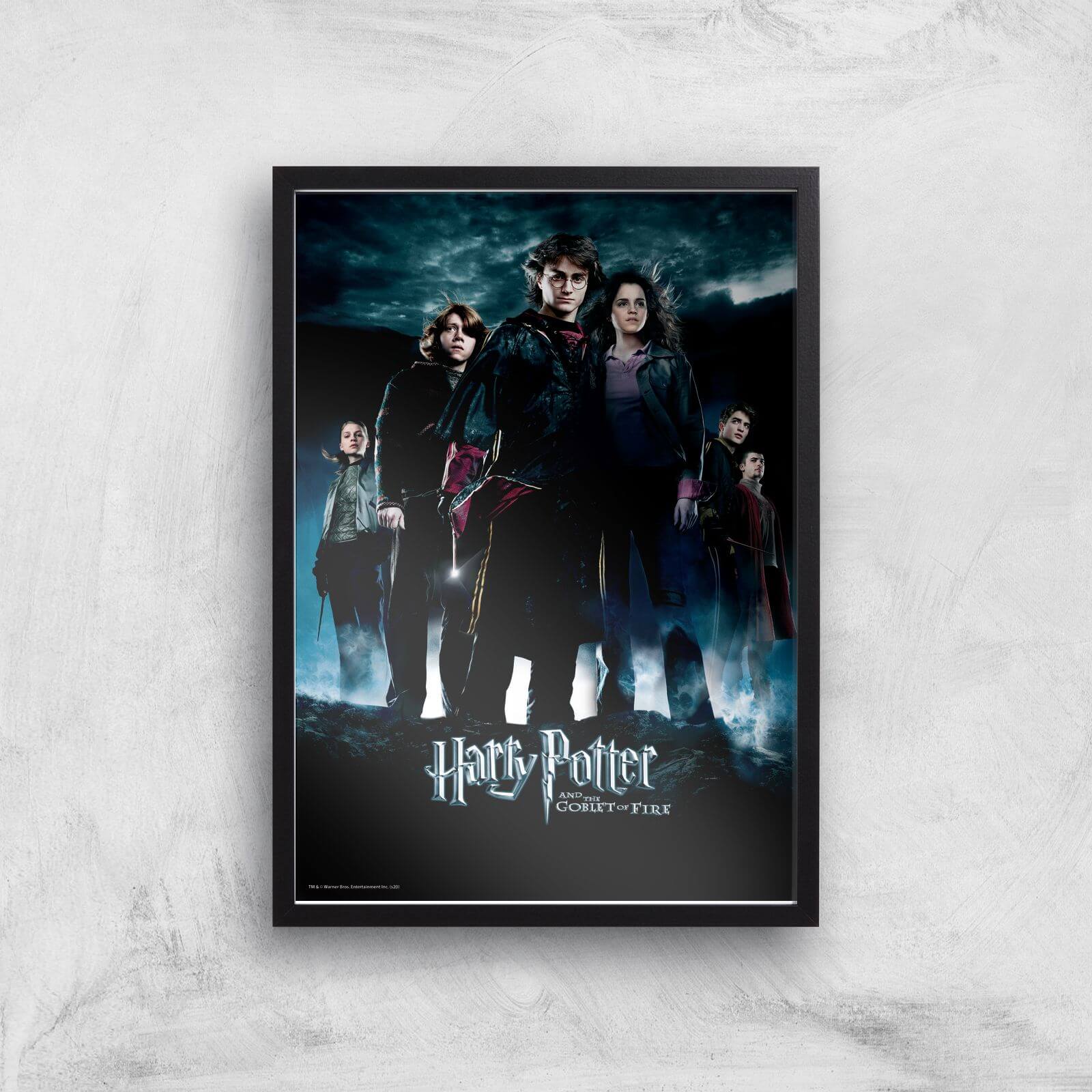 

Harry Potter and the Goblet Of Fire Giclee Art Print - A3 - Black Frame