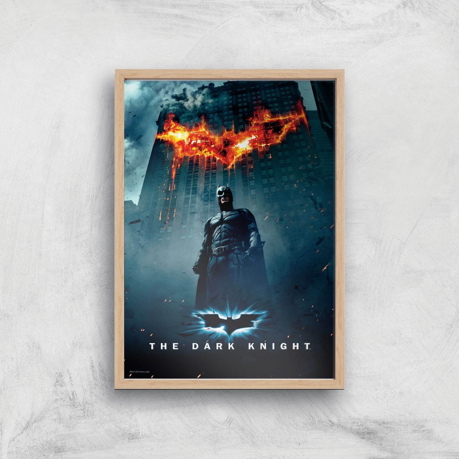 

The Dark Knight Giclee Art Print - A2 - Wooden Frame