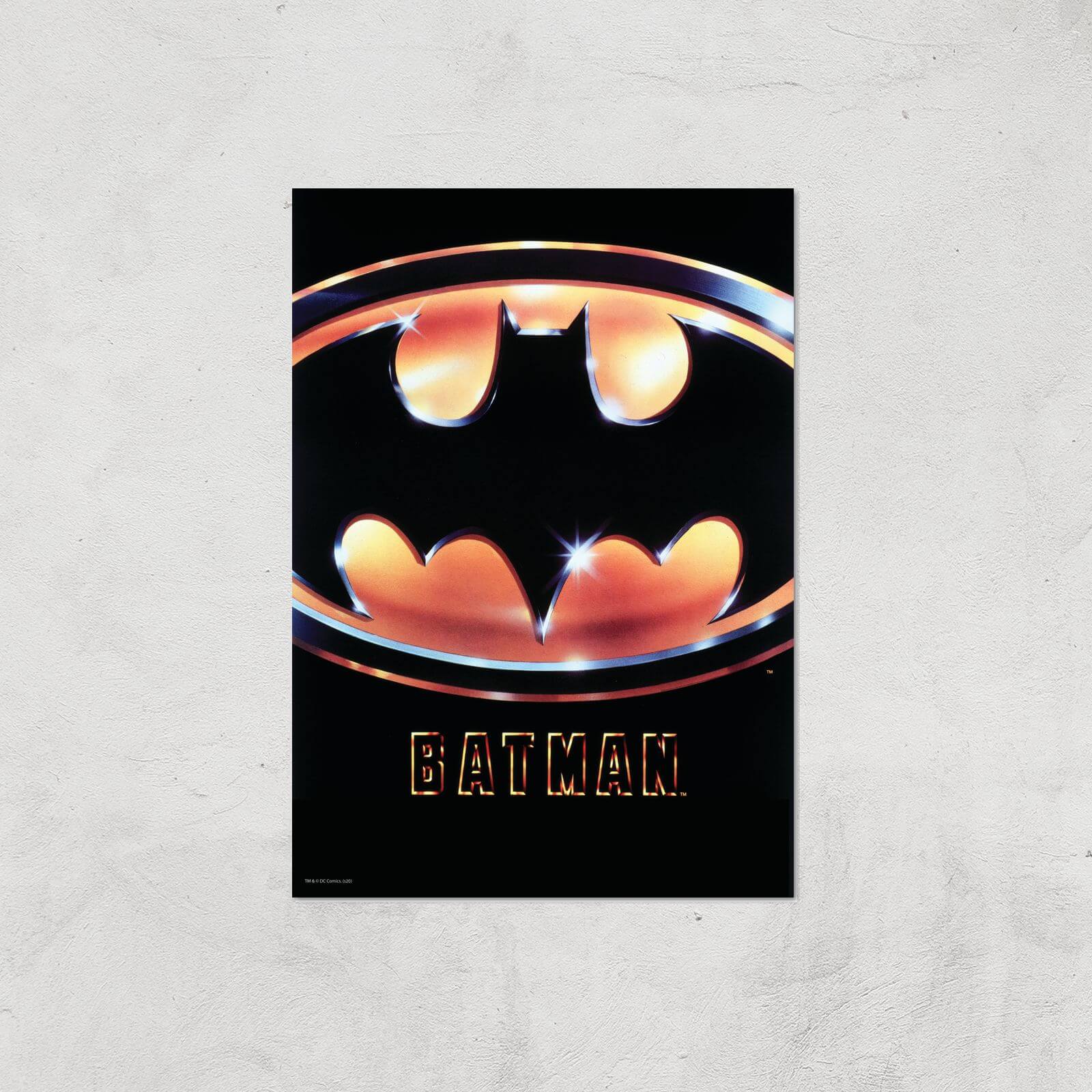 Batman 89 Giclee Art Print - A4 - Print Only
