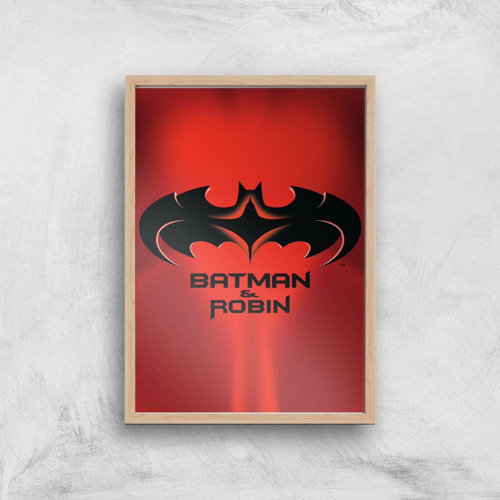 

Batman & Robin Giclee Art Print - A2 - Wooden Frame