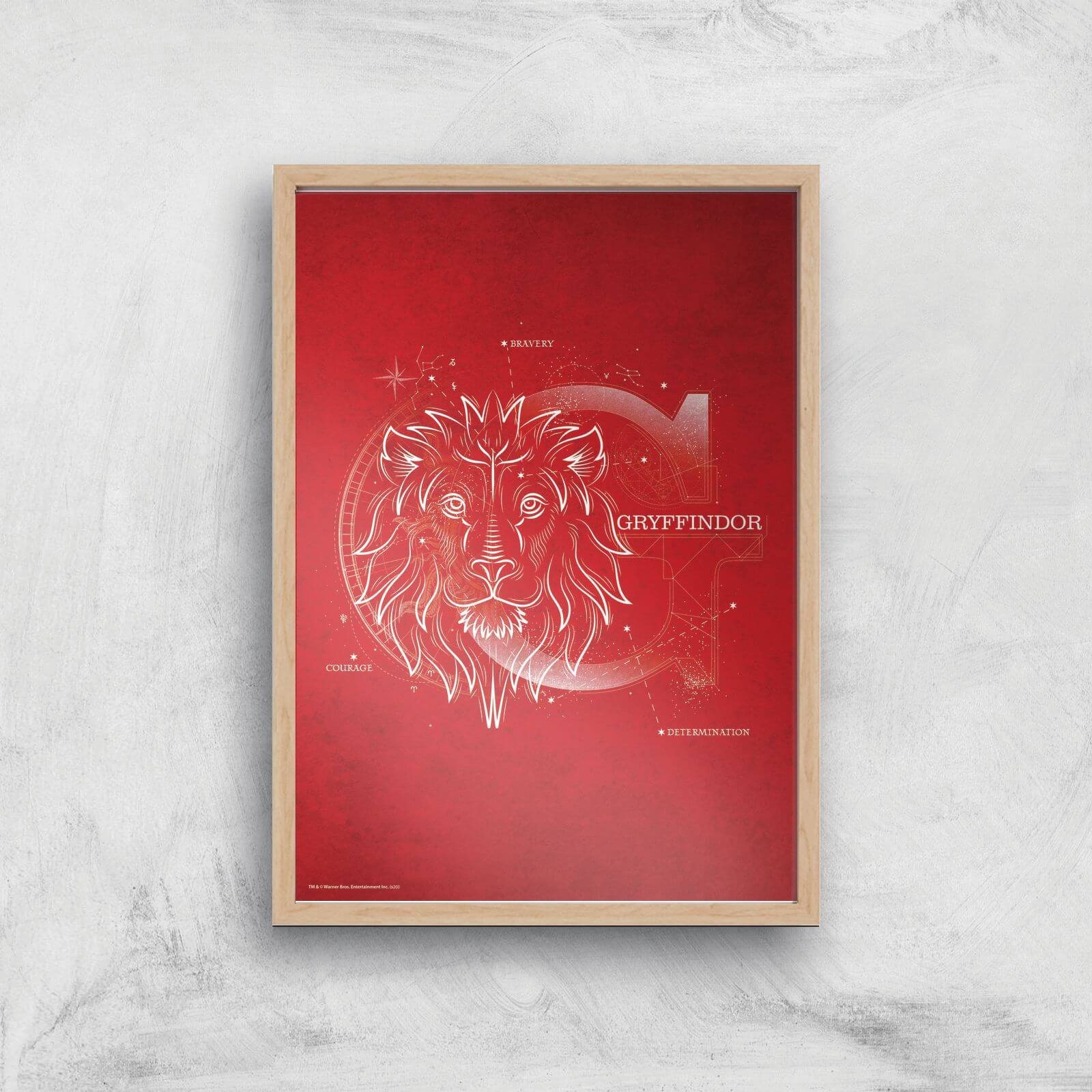 

Harry Potter Gryffindor Giclee Art Print - A2 - Wooden Frame