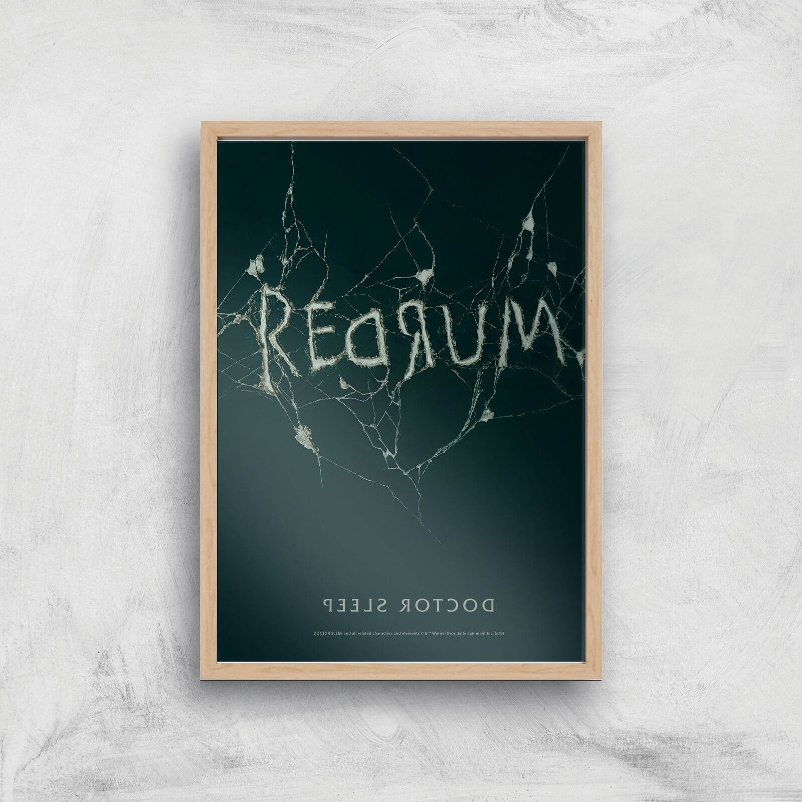 Doctor Sleep Giclee Art Print - A4 - Wooden Frame