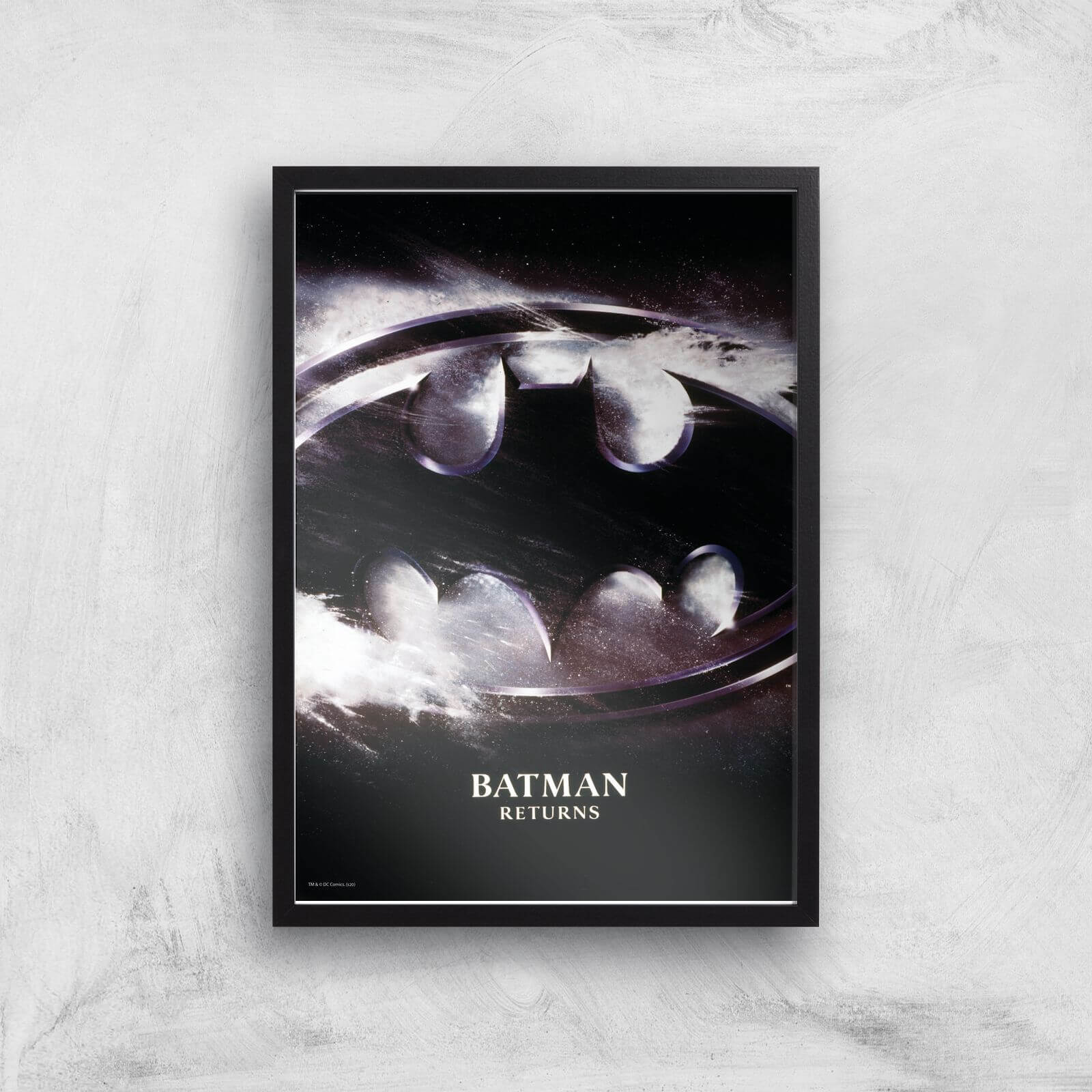 

Batman Returns Giclee Art Print - A3 - Black Frame