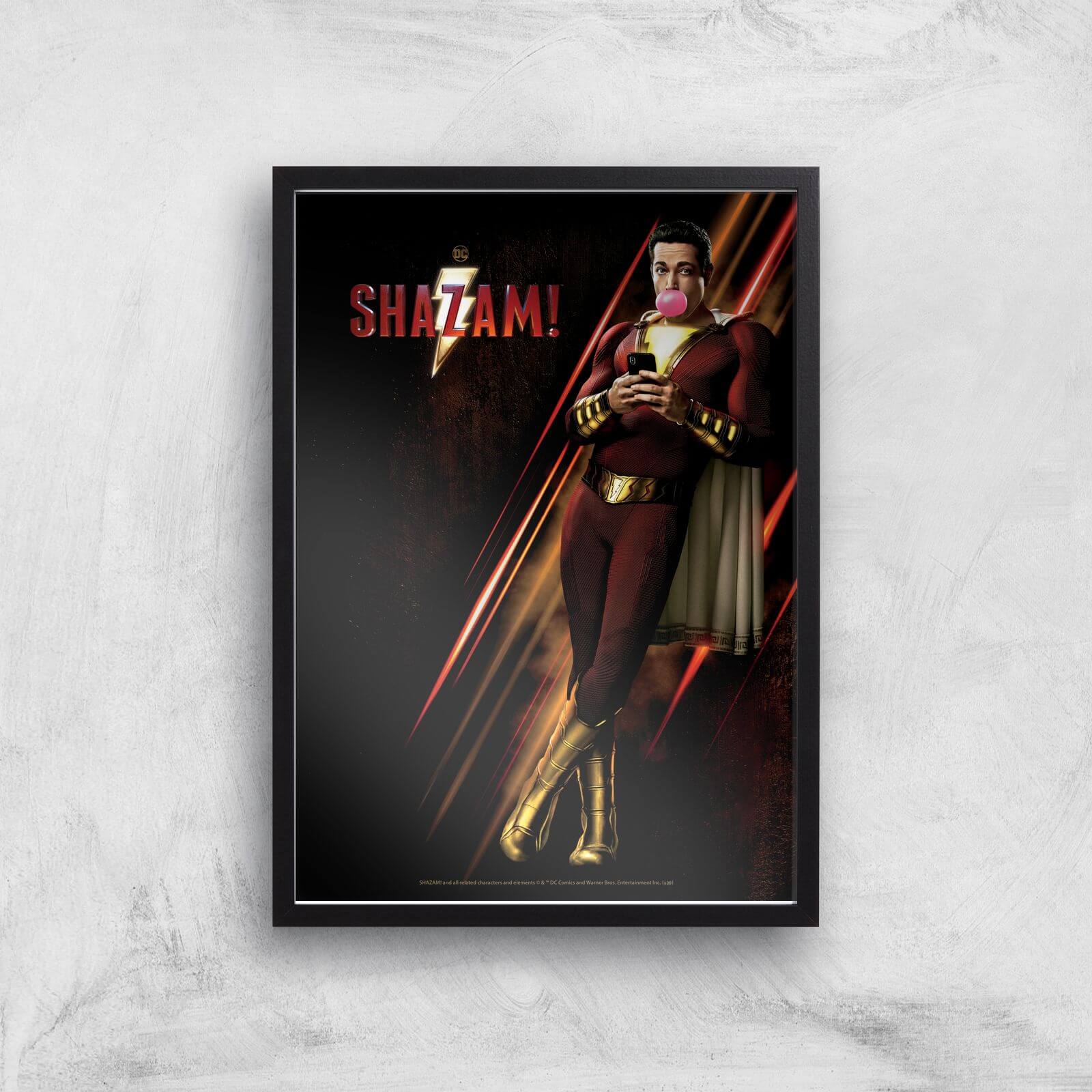 

DC Shazam! Giclee Art Print - A3 - Black Frame