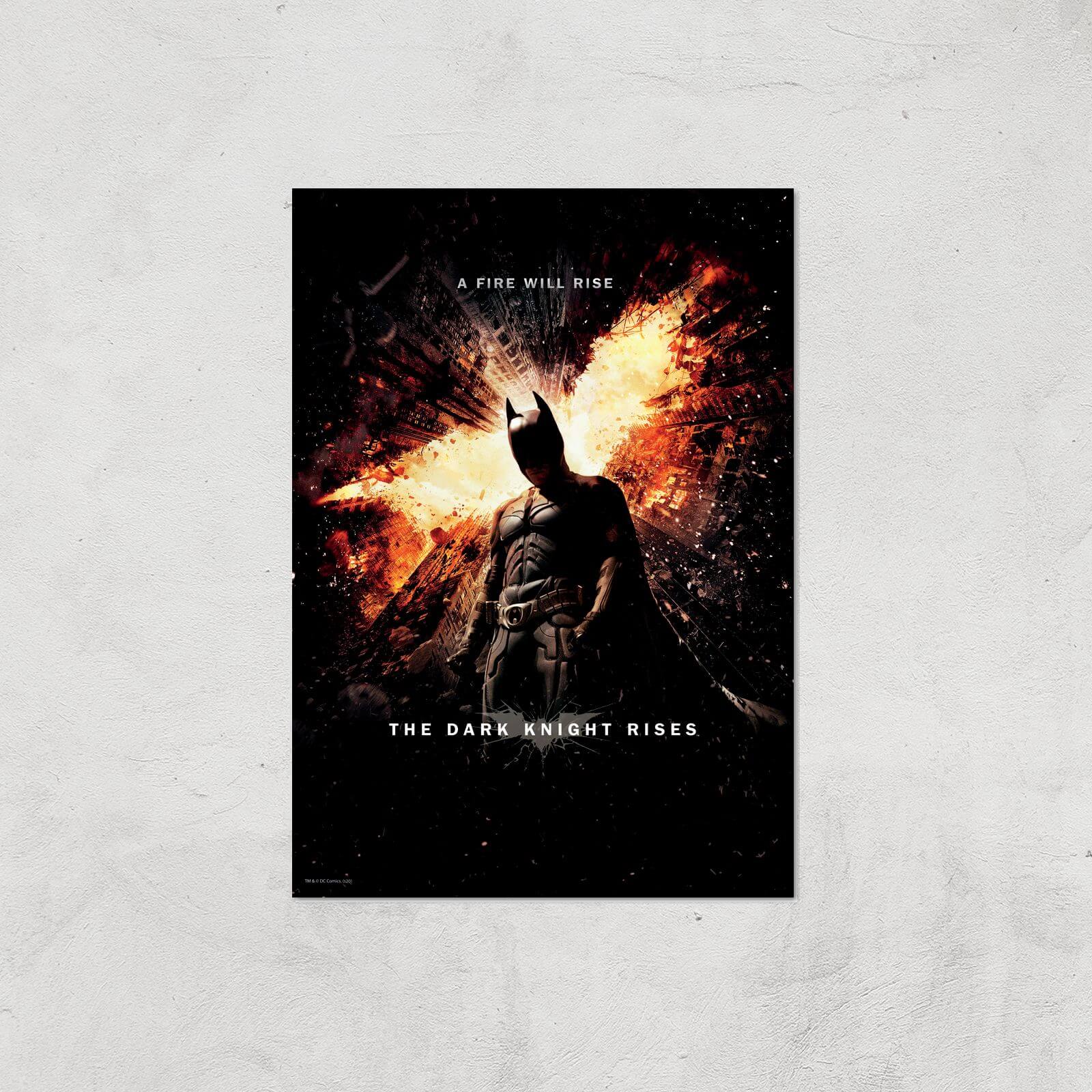 

The Dark Knight Rises Giclee Art Print - A2 - Print Only