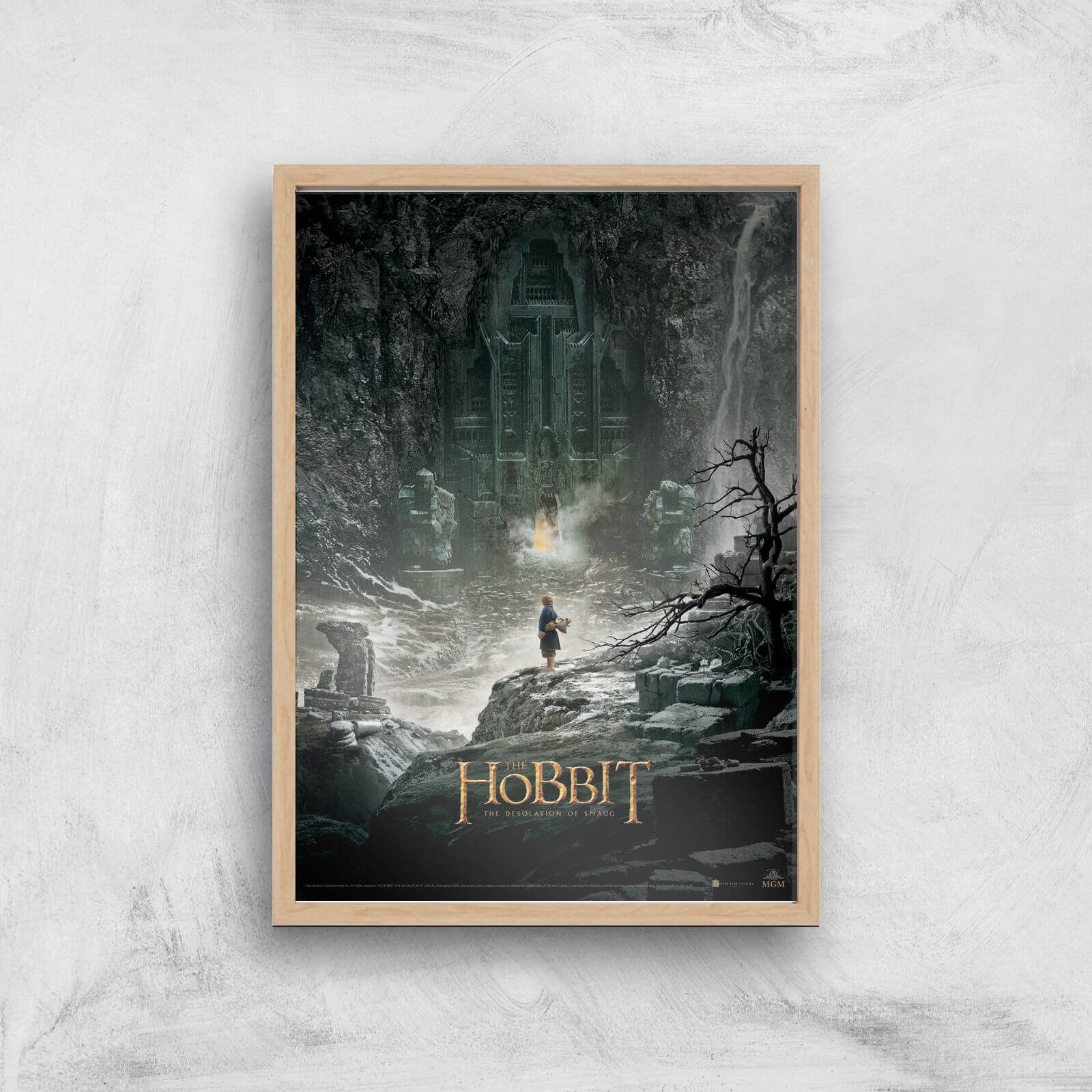

The Hobbit: The Desolation Of Smaug Giclee Art Print - A2 - Wooden Frame