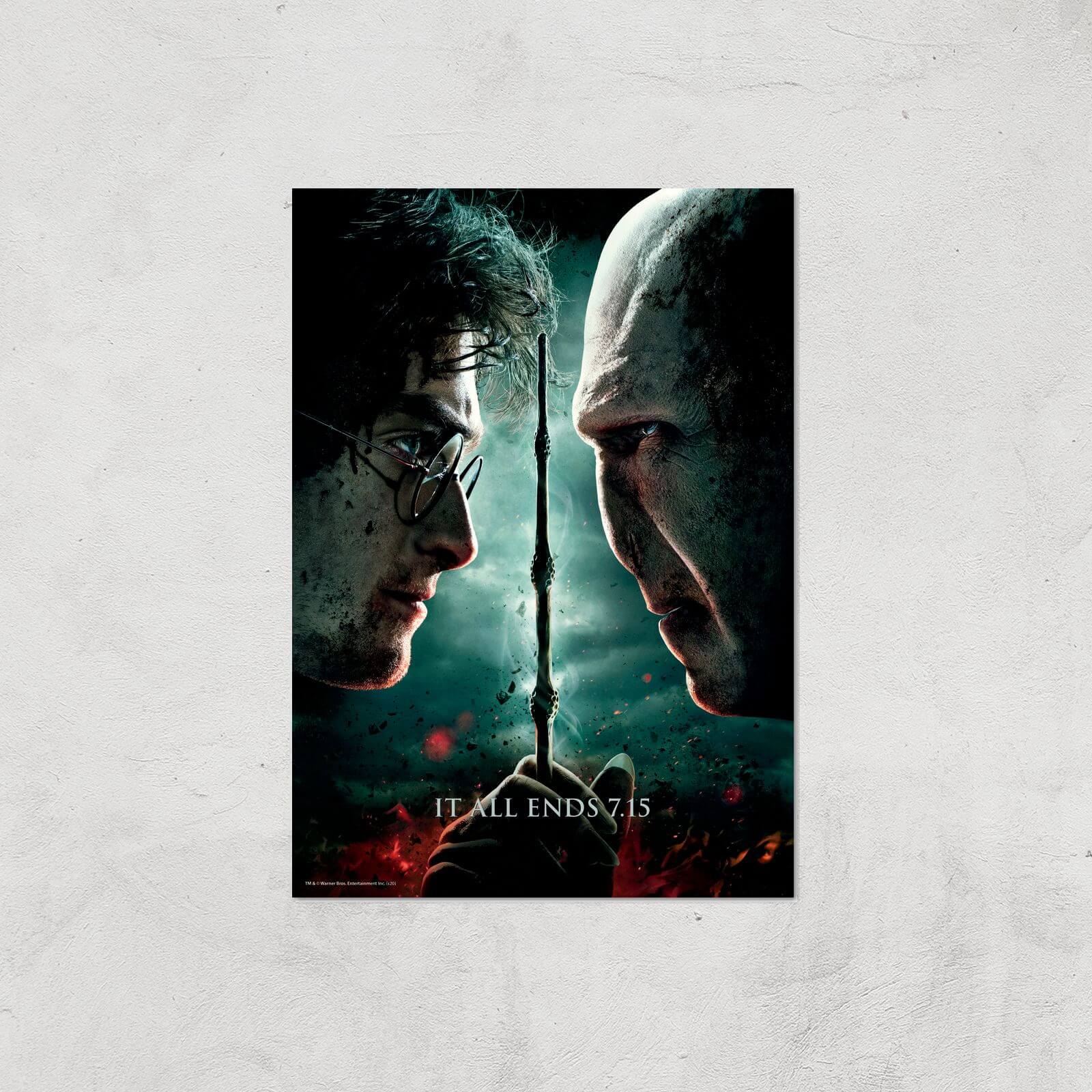 

Harry Potter and the Deathly Hallows Part 2 Giclee Art Print - A2 - Print Only