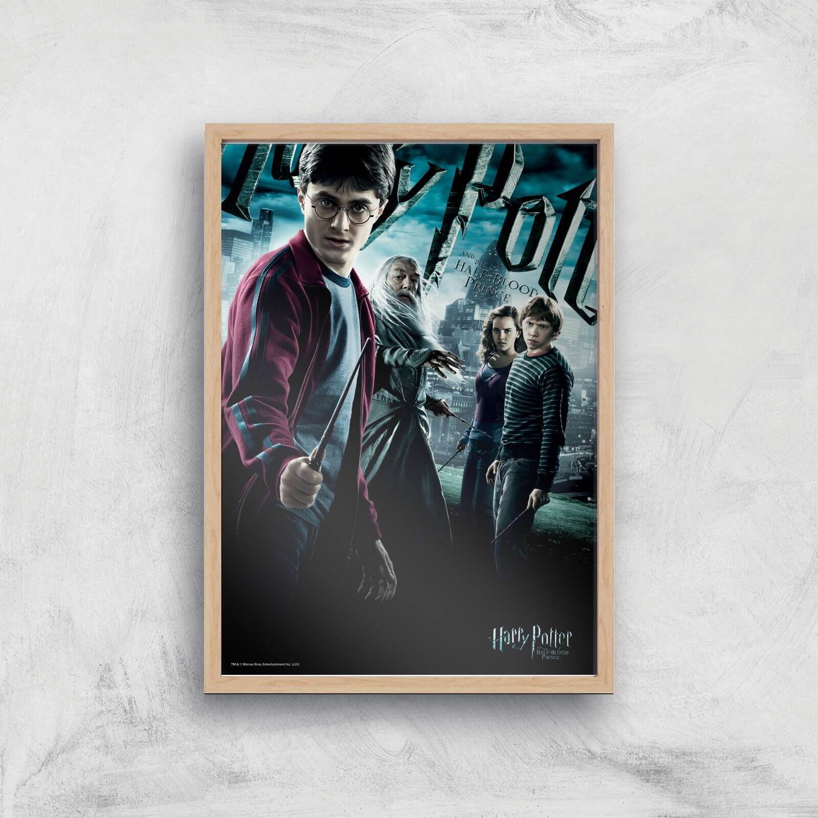 Harry Potter and the Half-Blood Prince Giclee Art Print - A3 - Wooden Frame